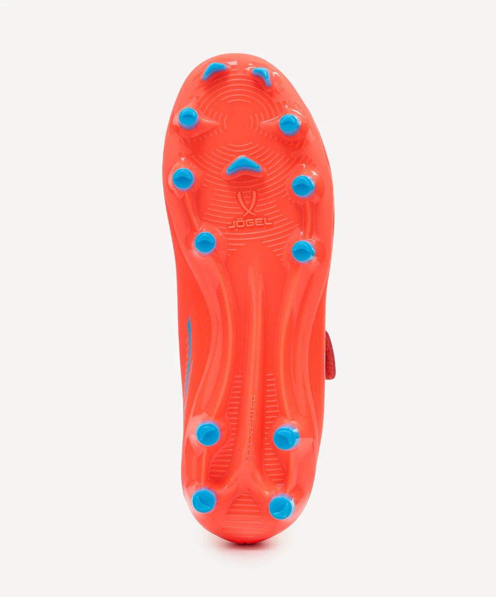 Бутсы футбольные Jogel Evofly FG Talant KIDS, coral  фото 6