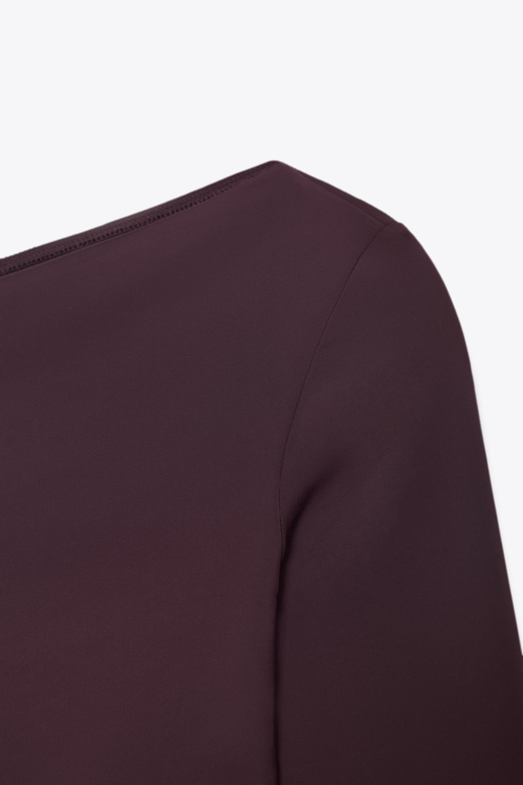 ASYMMETRIC POLYAMIDE T-SHIRT - Zara фото 8