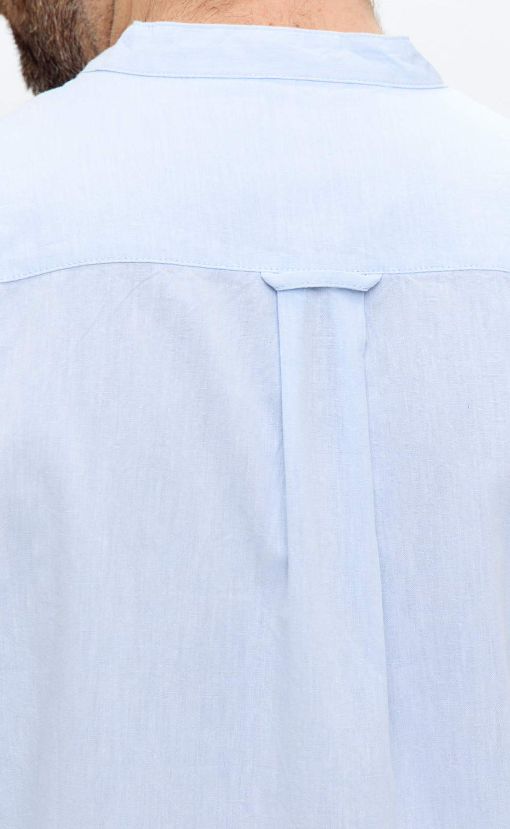 Рубашка д/р лен F511-0480 l.blue - Fine joyce фото 6