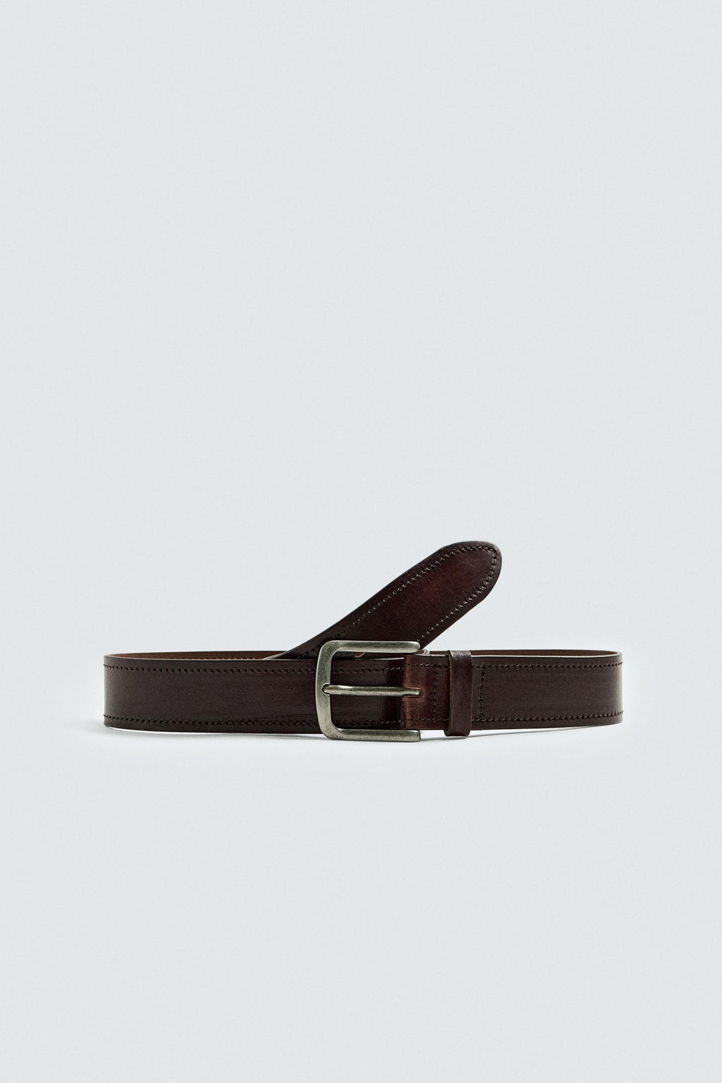 WIDE LEATHER BELT - Zara фото 3
