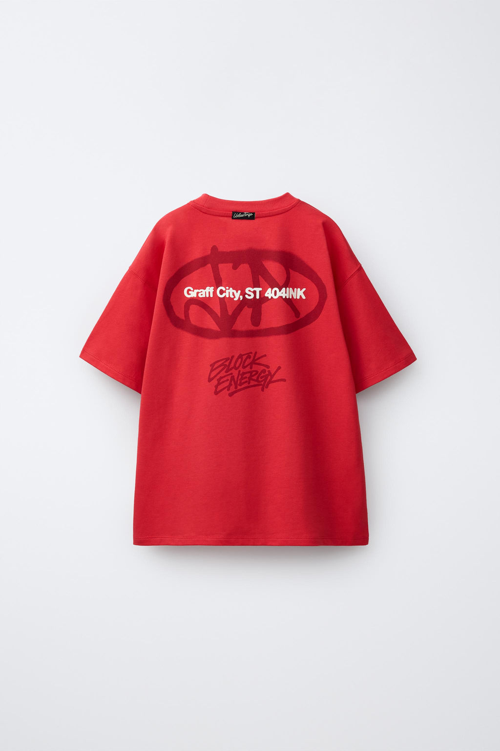 CAMISETA ESTAMPADO GRAFFITI / Rojo - Zara фото 5