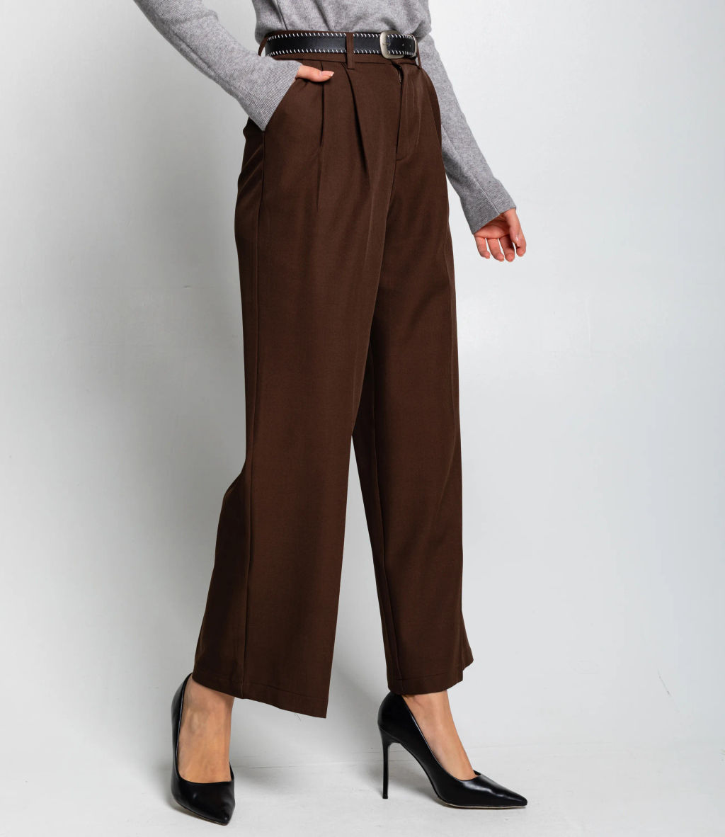 Брюки #КТ25993, шоколадный - Dommod фото 3