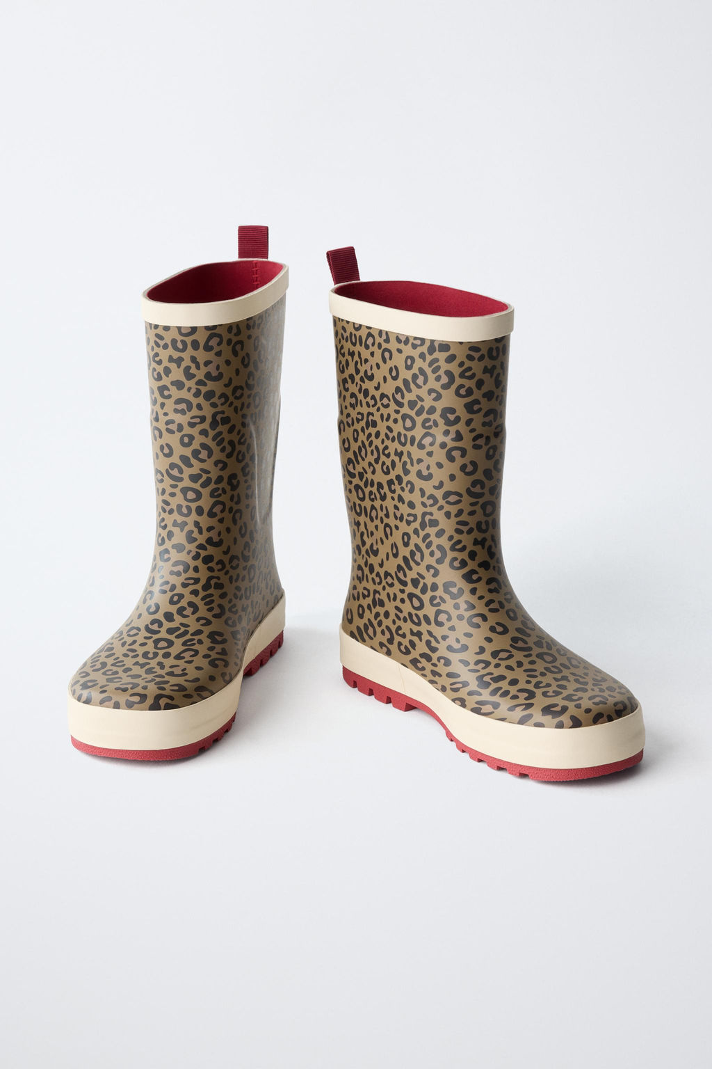 BOTA AGUA ANIMAL PRINT / Marr?n - Zara фото 3