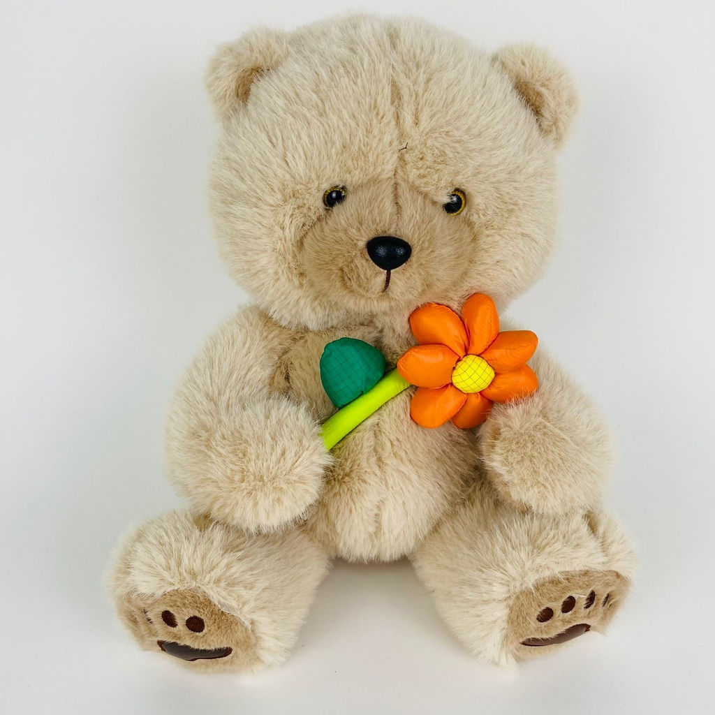 Мягкая игрушка Мишка с цветочком 32 см (арт. 22112/32) - Storyland фото 4