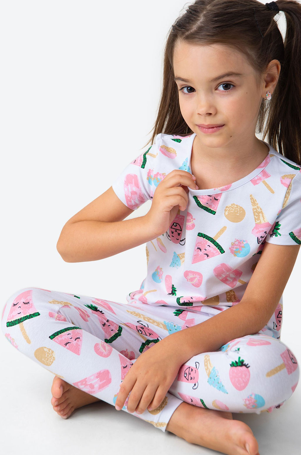 Хлопковая пижама для девочки Bonito  фото 26