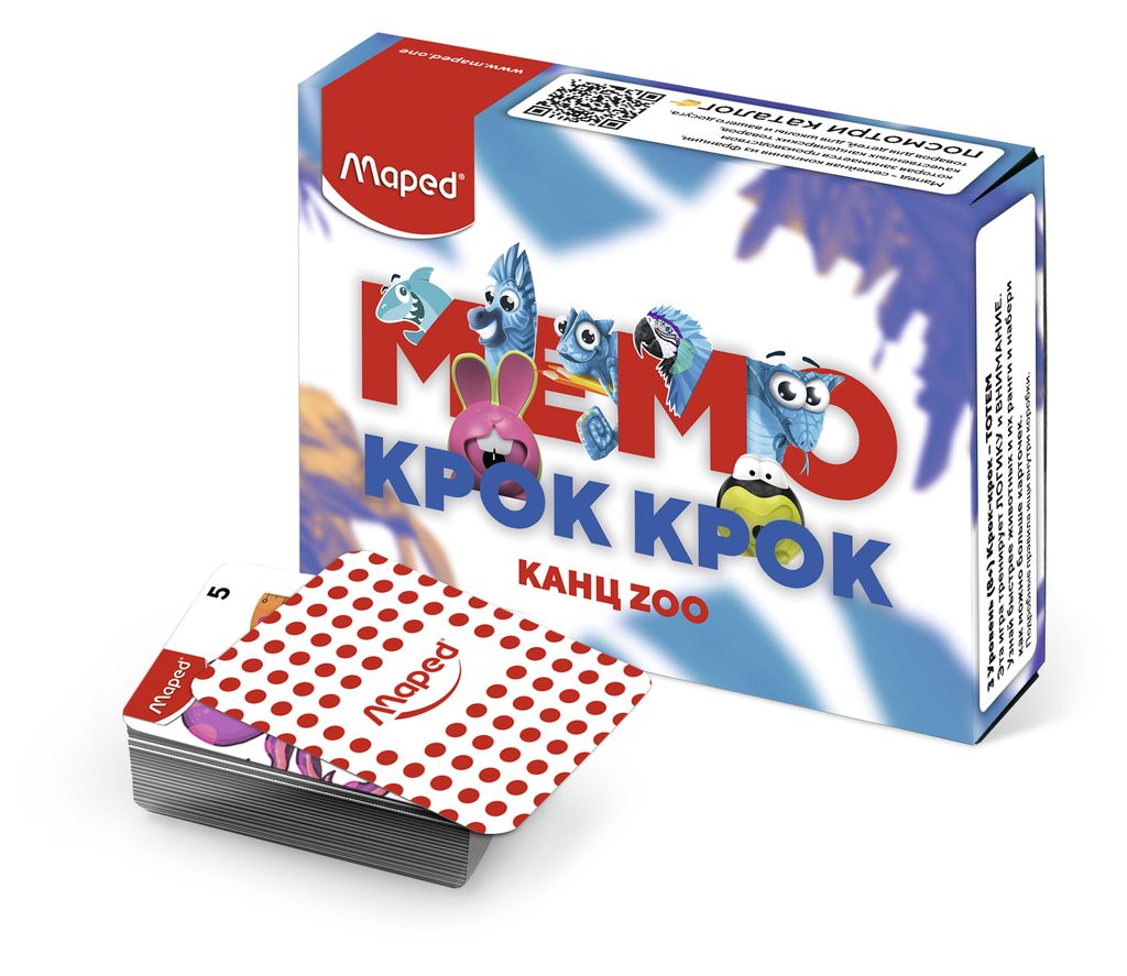 Maped. Мемо "Крок Крок Канц Зоо" арт.MAPGAM20 ( 150 )
