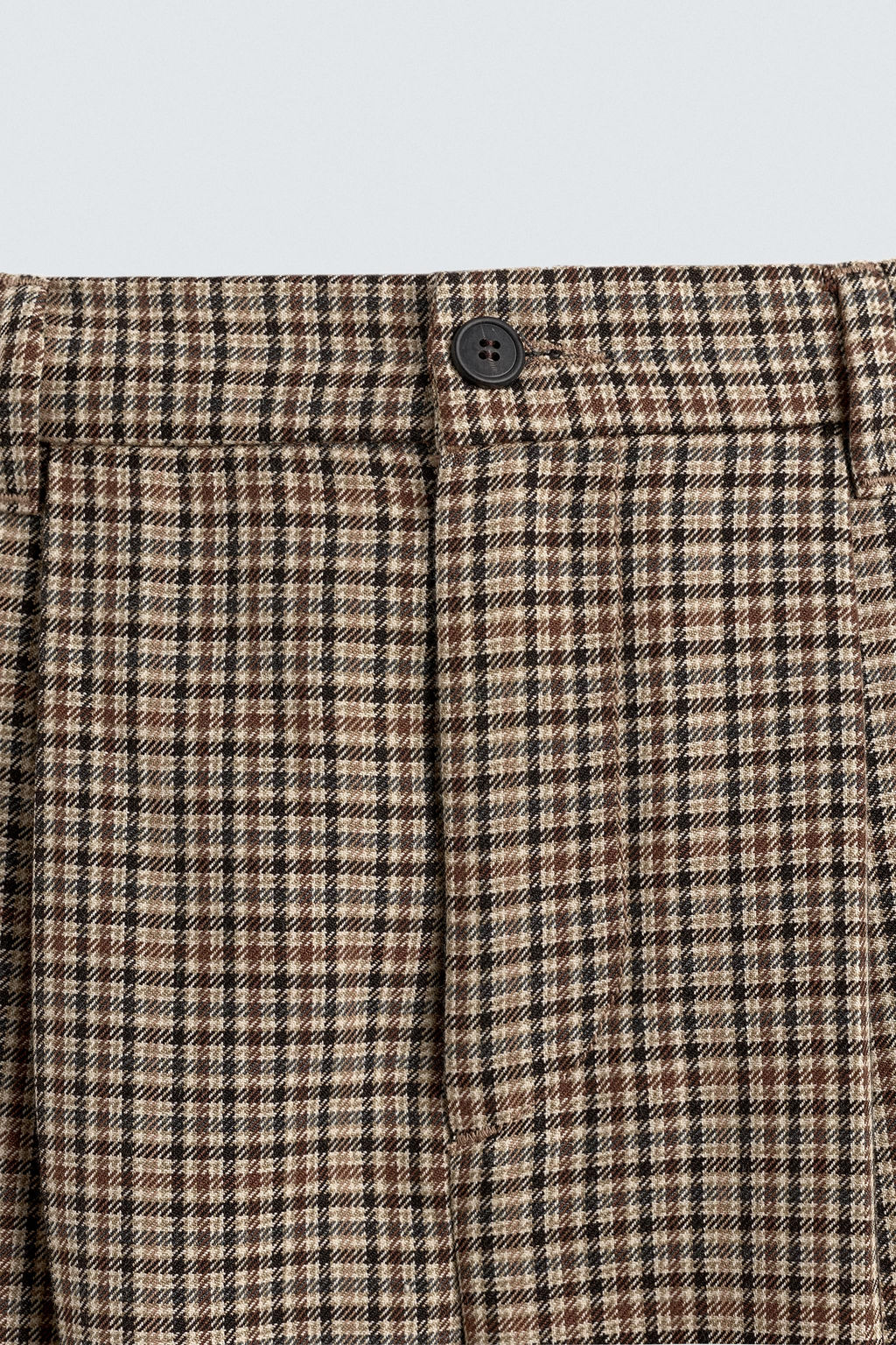 PLUTO PATCH CHECK TROUSERS HARRY LAMBERT FOR ZARA X DISNEY  фото 3