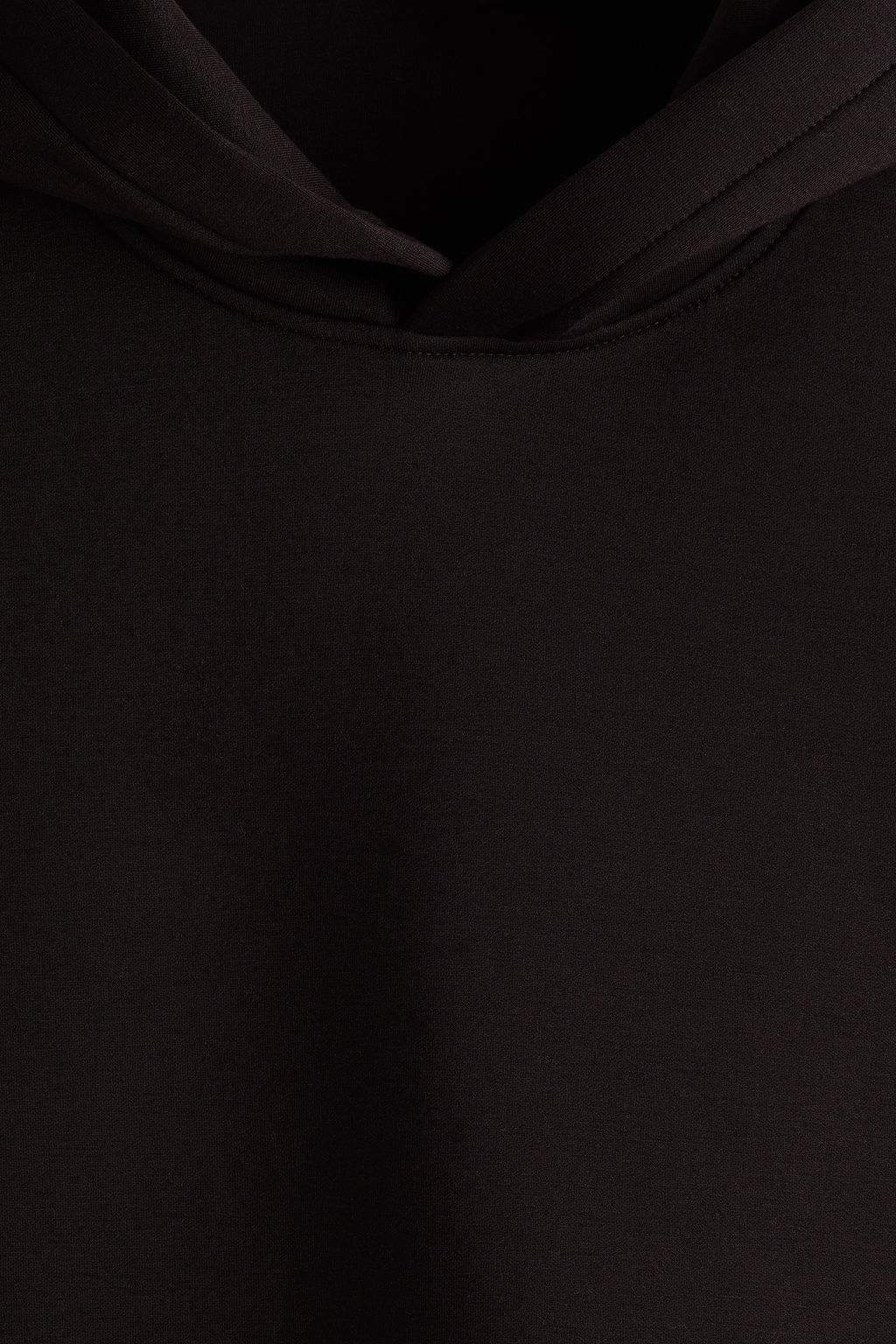Sudadera efecto neopreno con capucha Loose Fit - H&m фото 6