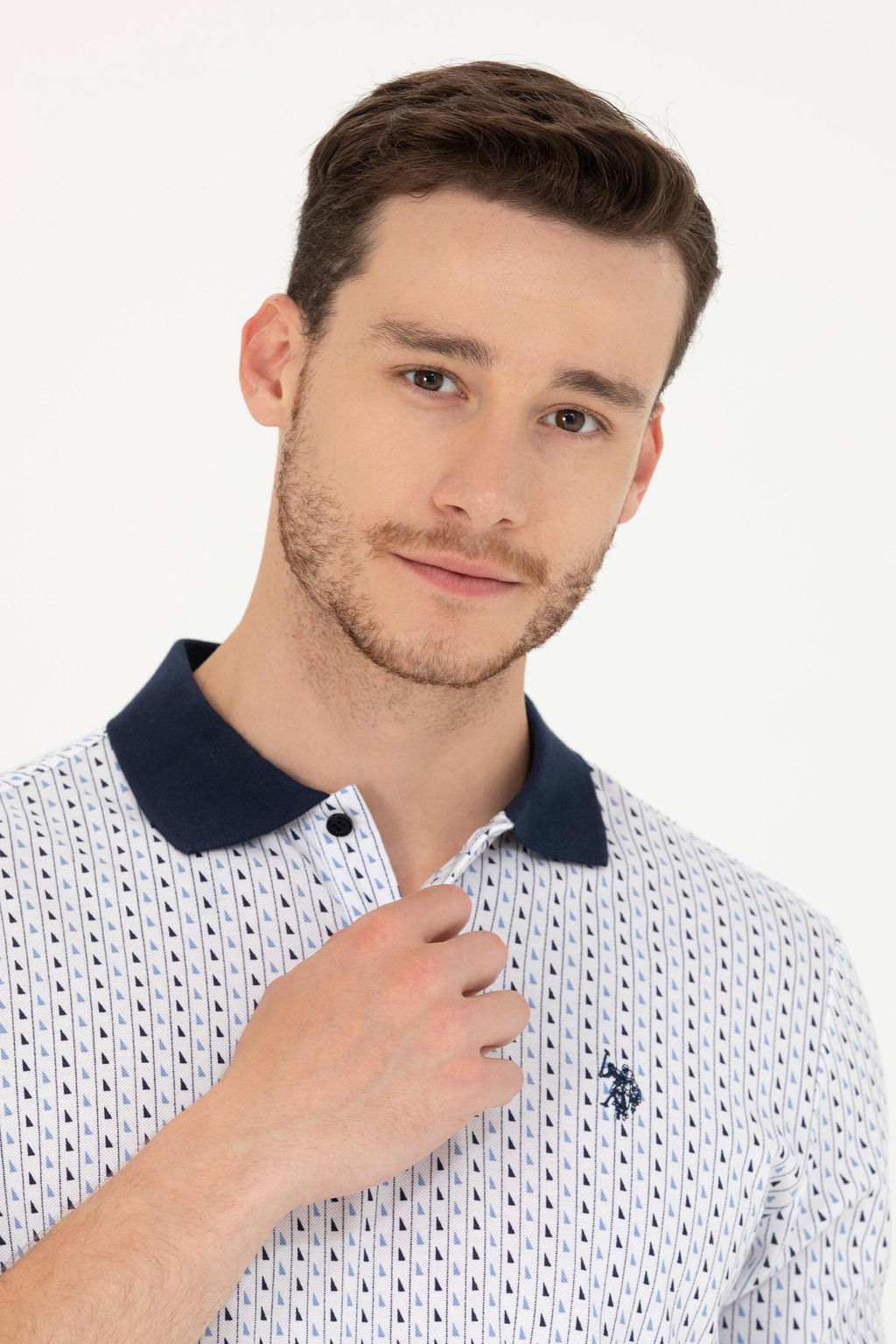 Erkek Lacivert Polo Yaka Ti__rt