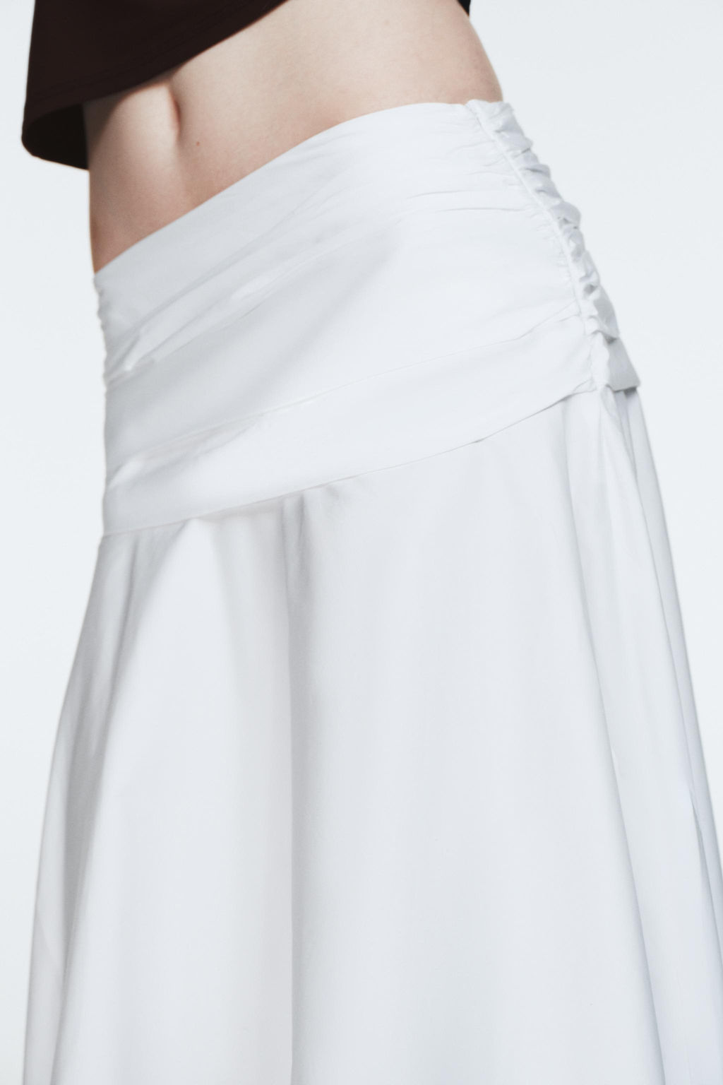 VOLUMINOUS MIDI SKIRT - Zara фото 6