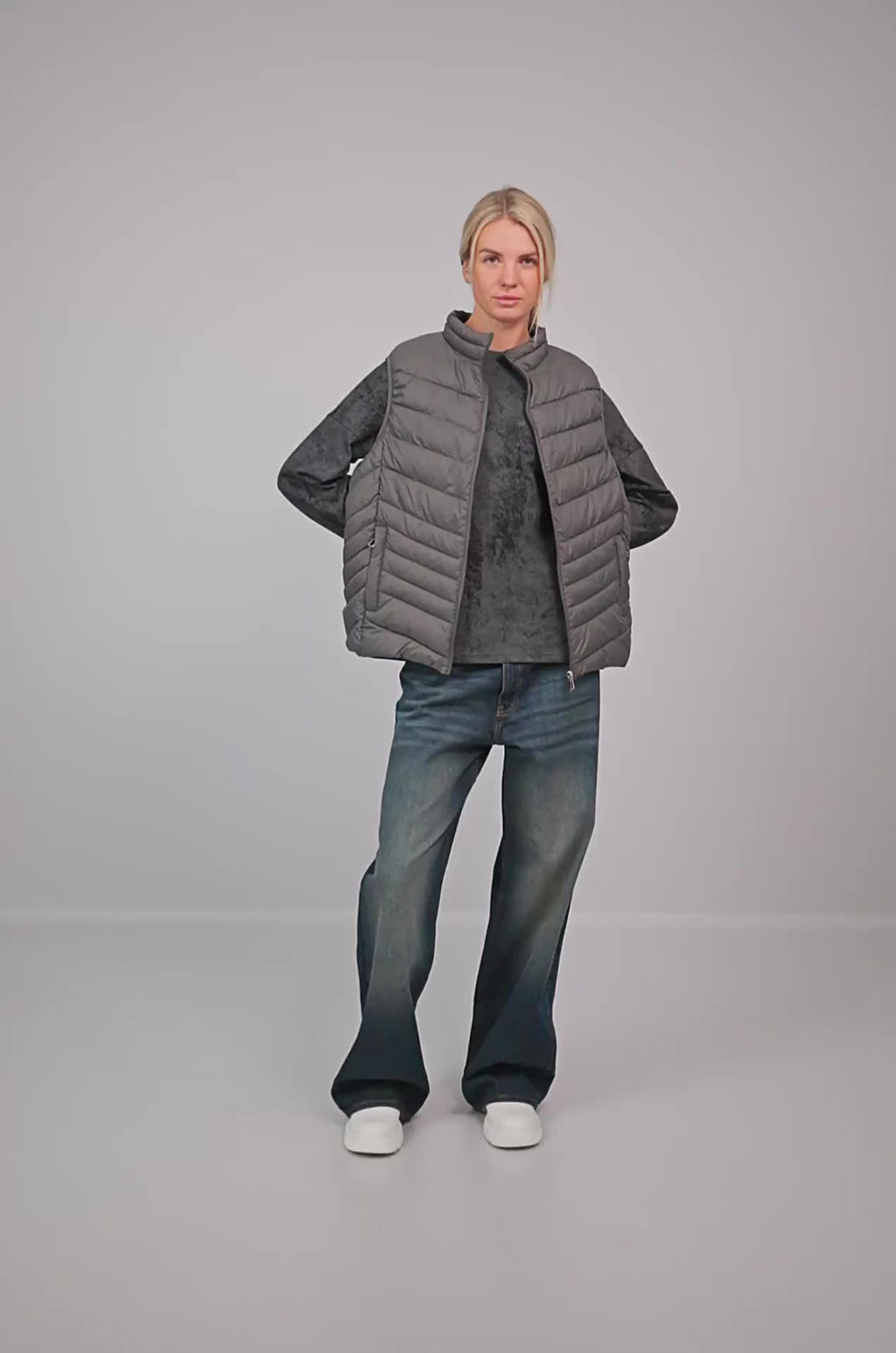 Женский лонгслив оверсайз Happyfox  фото 2