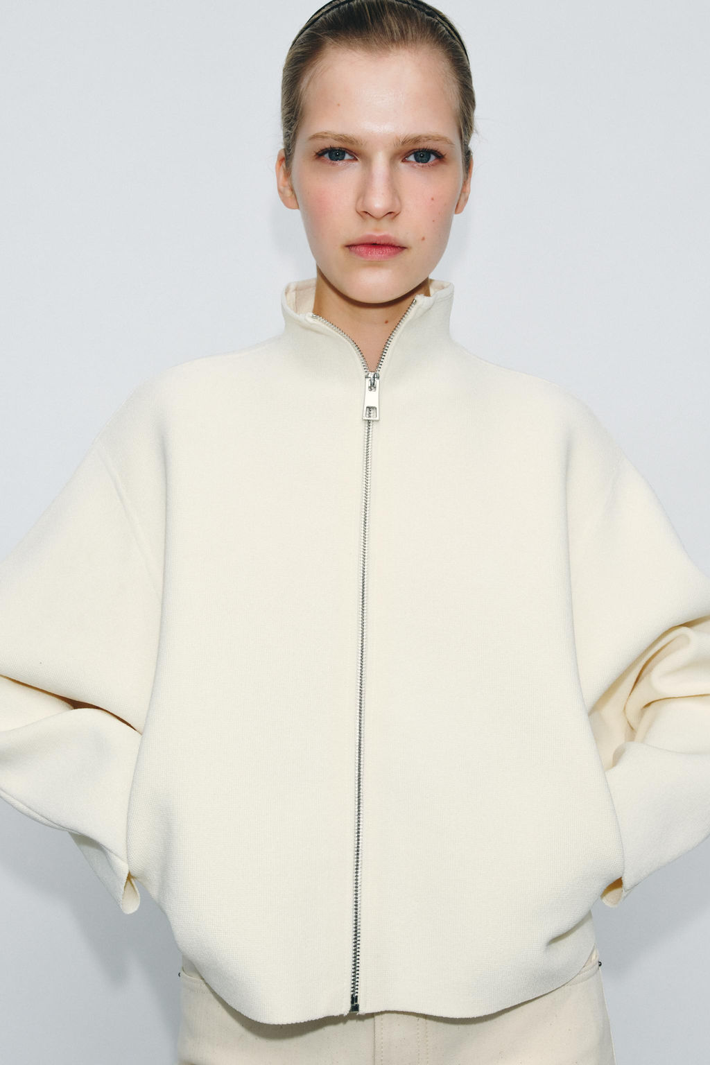 ZIP-UP KNIT CARDIGAN - Zara фото 16