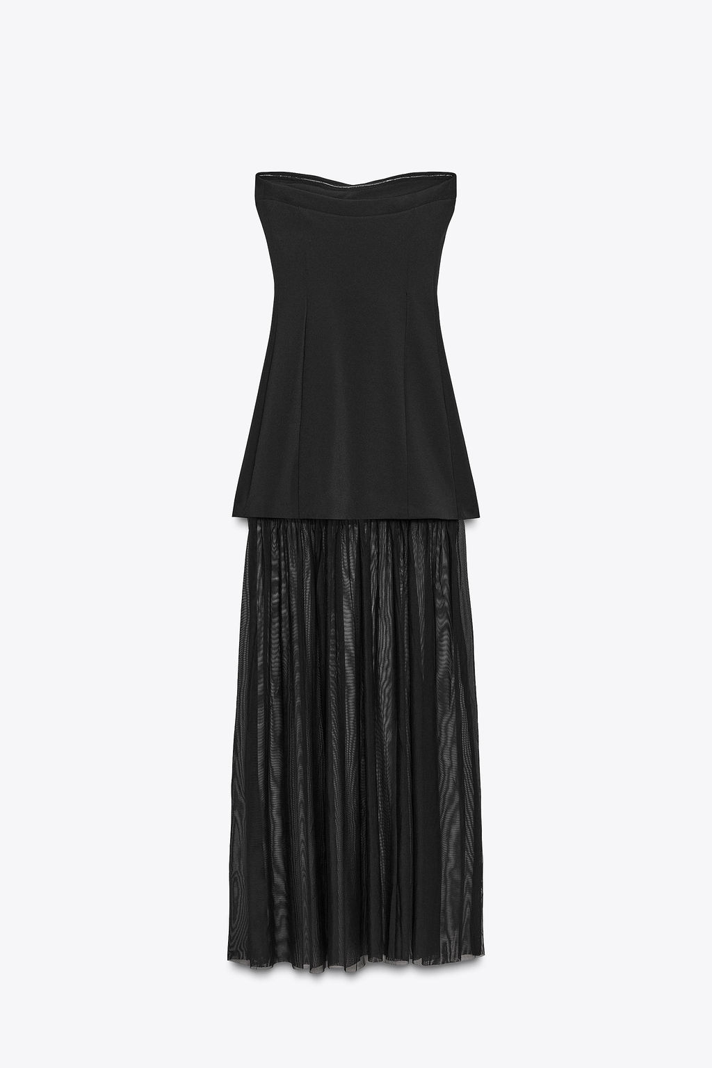 STRAPLESS COMBINED DRESS - Zara фото 6