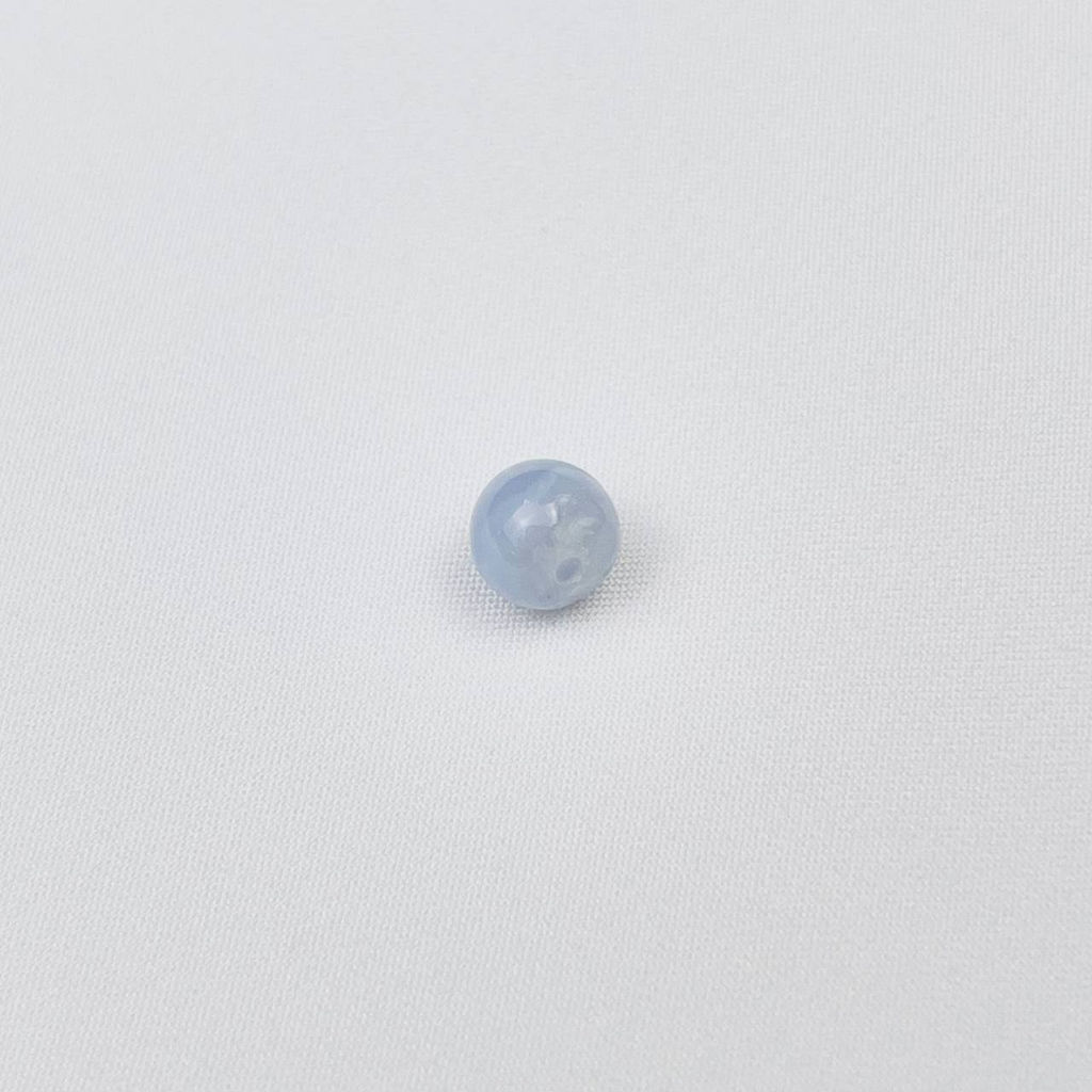 Бусины для украшений из Голубого агата (10 шт)