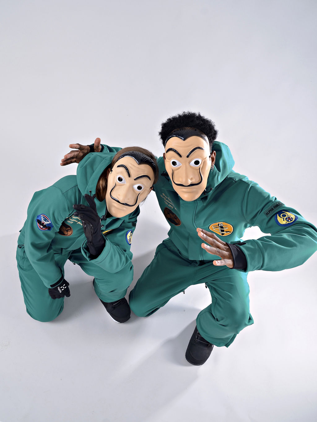 Женский зимний сноубордический комбинезон Alpha Endless 222/220730 GRN Изумрудный  фото 7