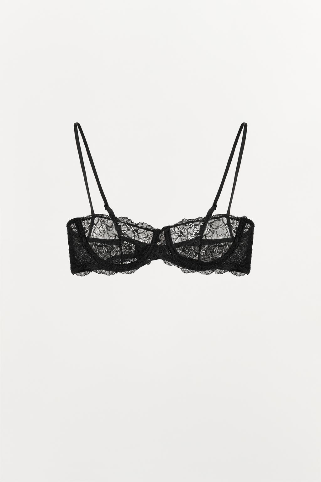 UNDERWIRED LACE BRA - Zara фото 3
