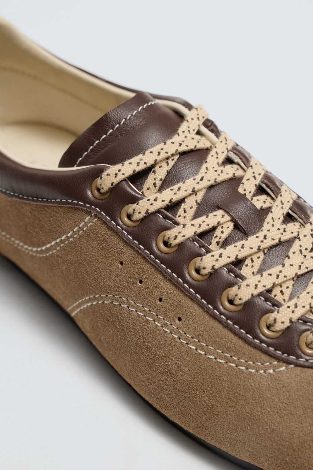 LEATHER TRAINERS HARRY LAMBERT FOR ZARA x DISNEY  фото 5