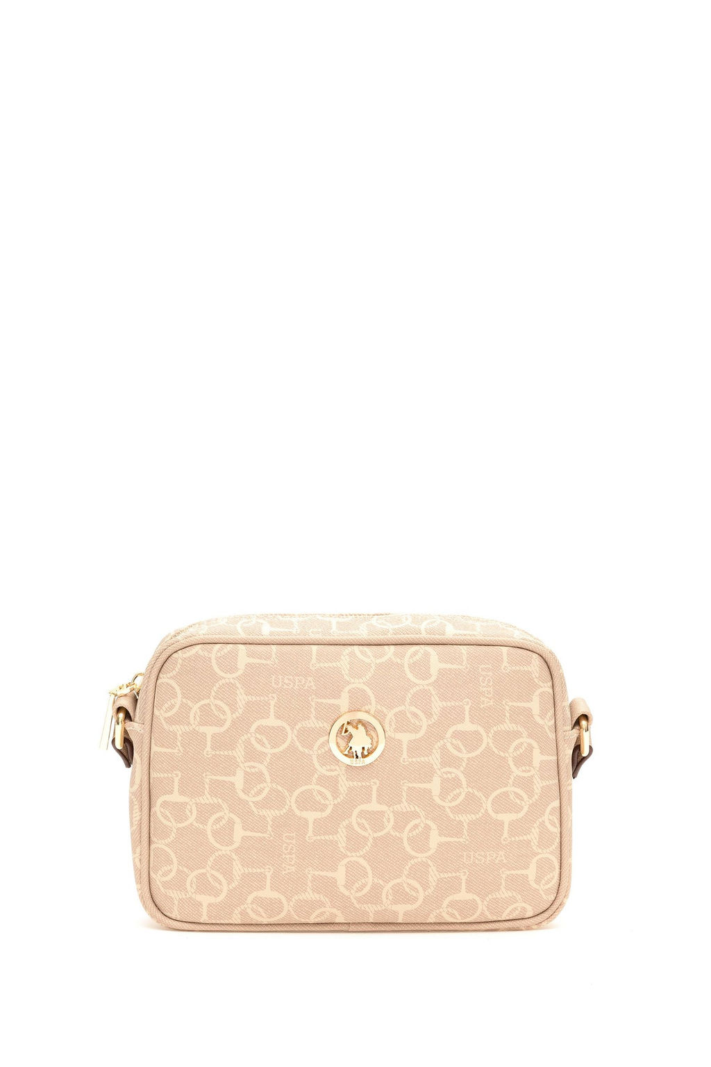 Женская бежевая сумка через плечо Неожиданная скидка в корзине - U.s. polo assn фото 3