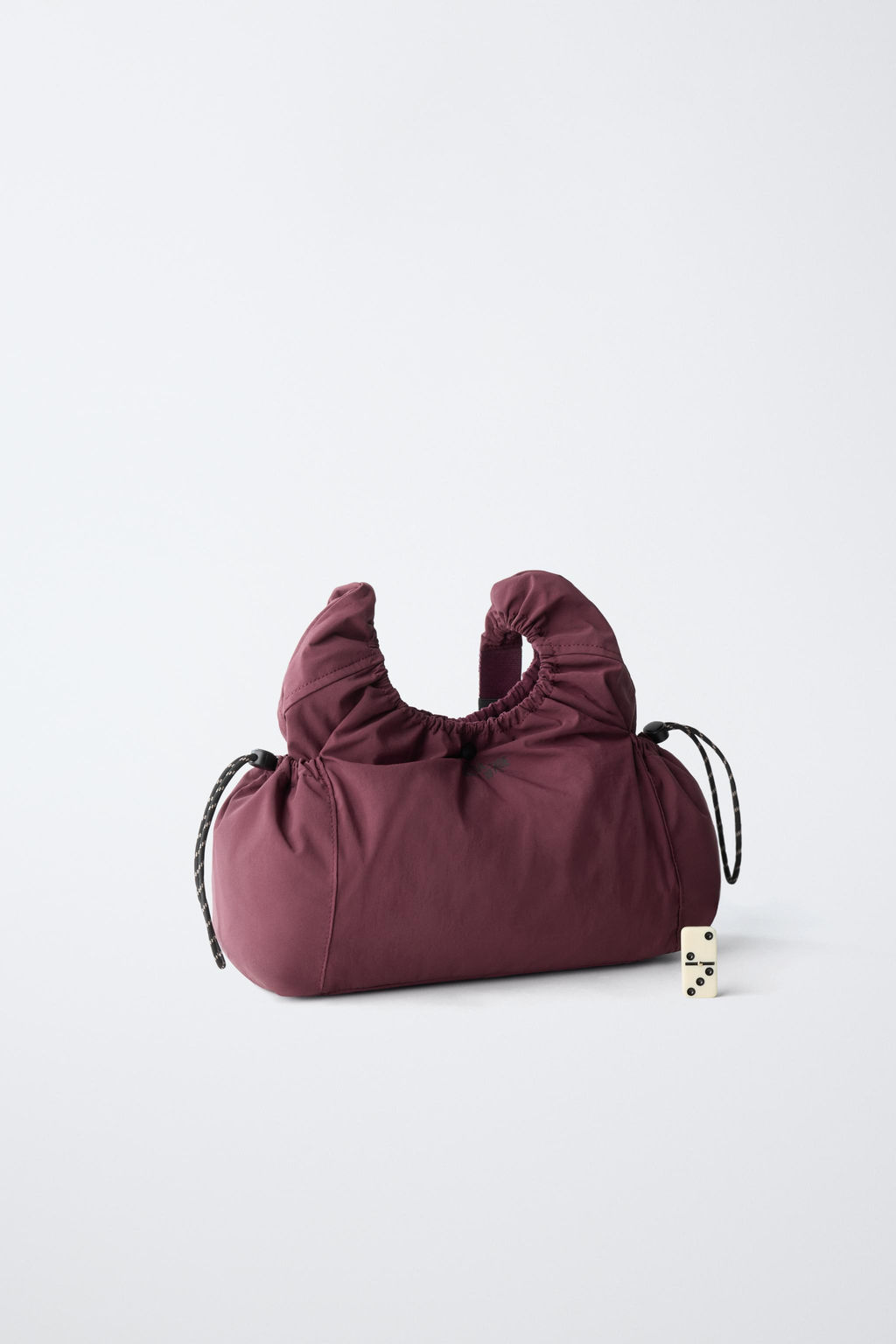 SHOPPER NYLON / Rojo Burdeos - Zara фото 5