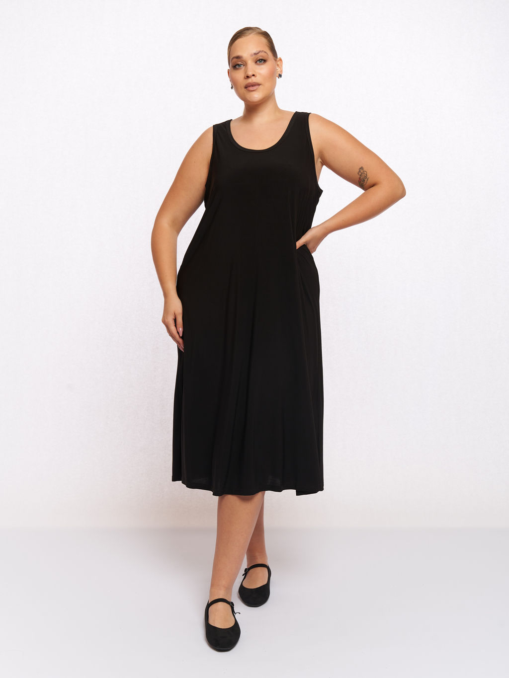 Сарафан длинный SA22507BLK01 - Артесса фото 6