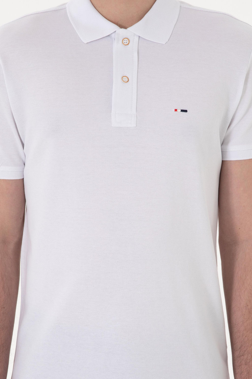 Erkek Slim Fit Polo Yaka Beyaz Basic Ti__rt Sepette S_rpriz _ndirim - U.s. polo assn фото 6