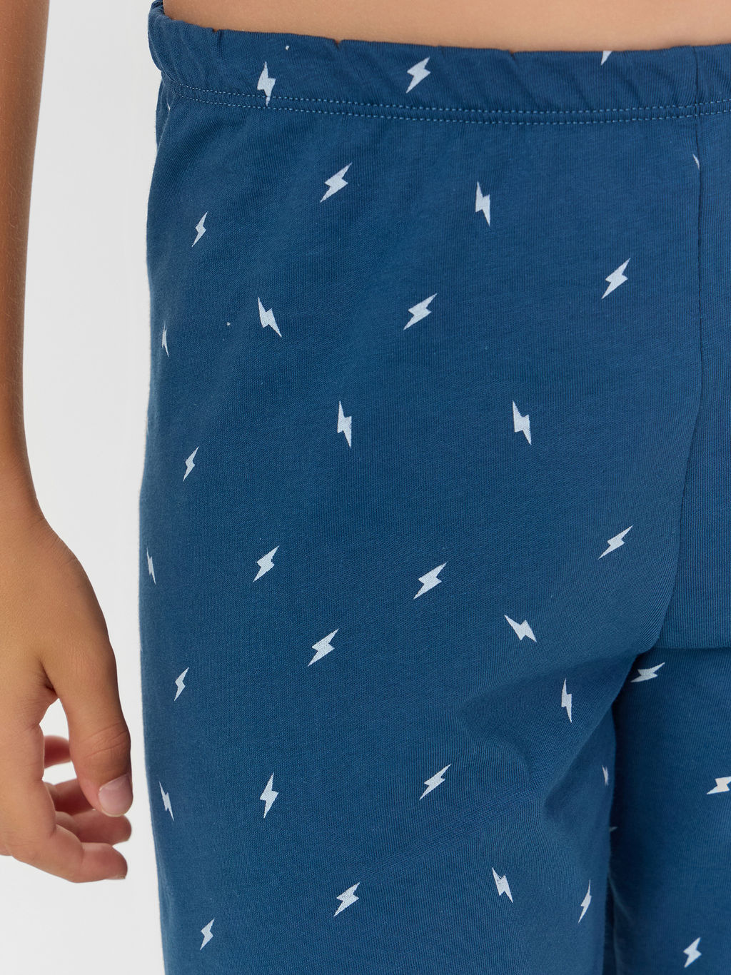 Комплект домашний для мальчиков с надписью "Lightning dash..."