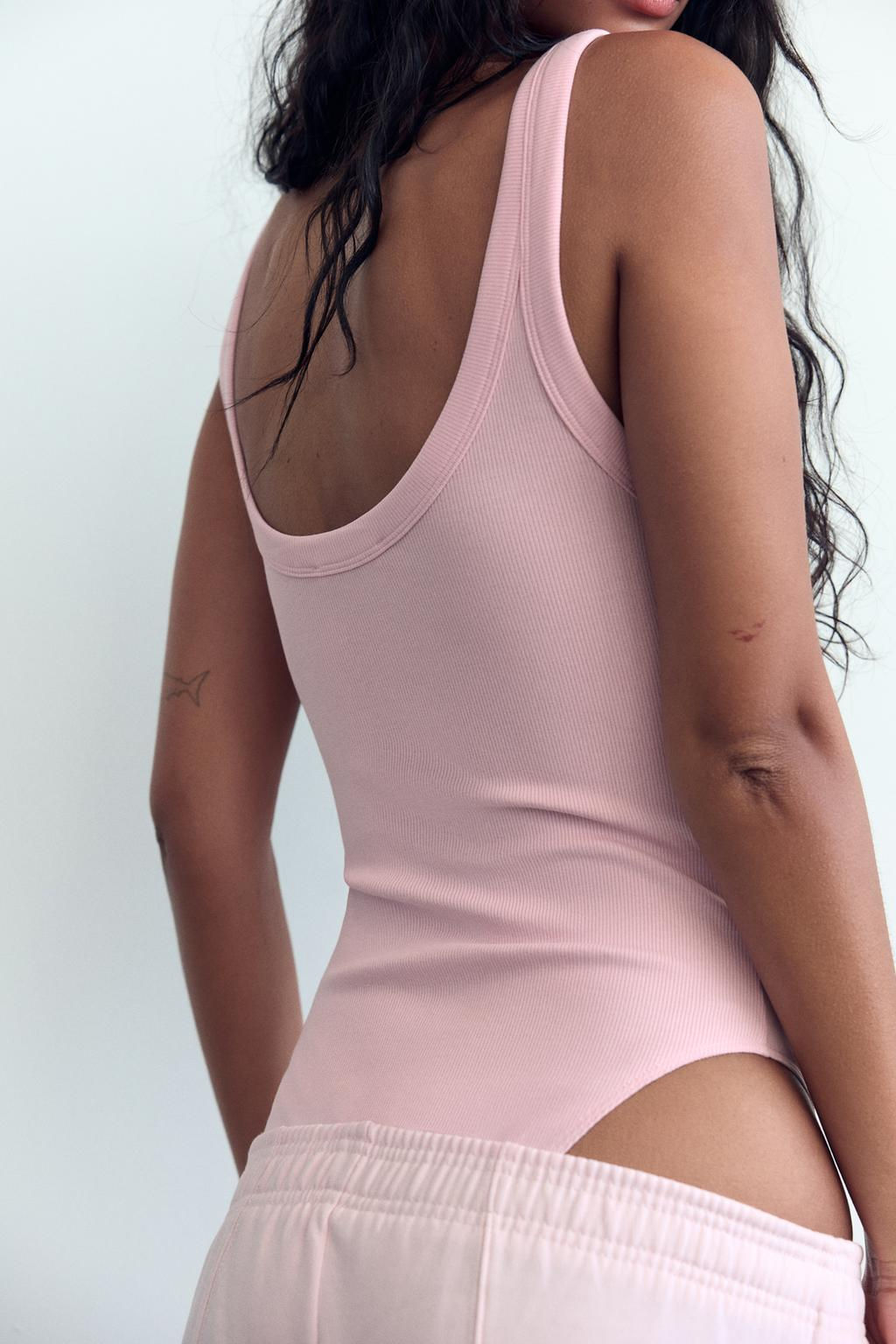 RIBBED BODYSUIT - Zara фото 22