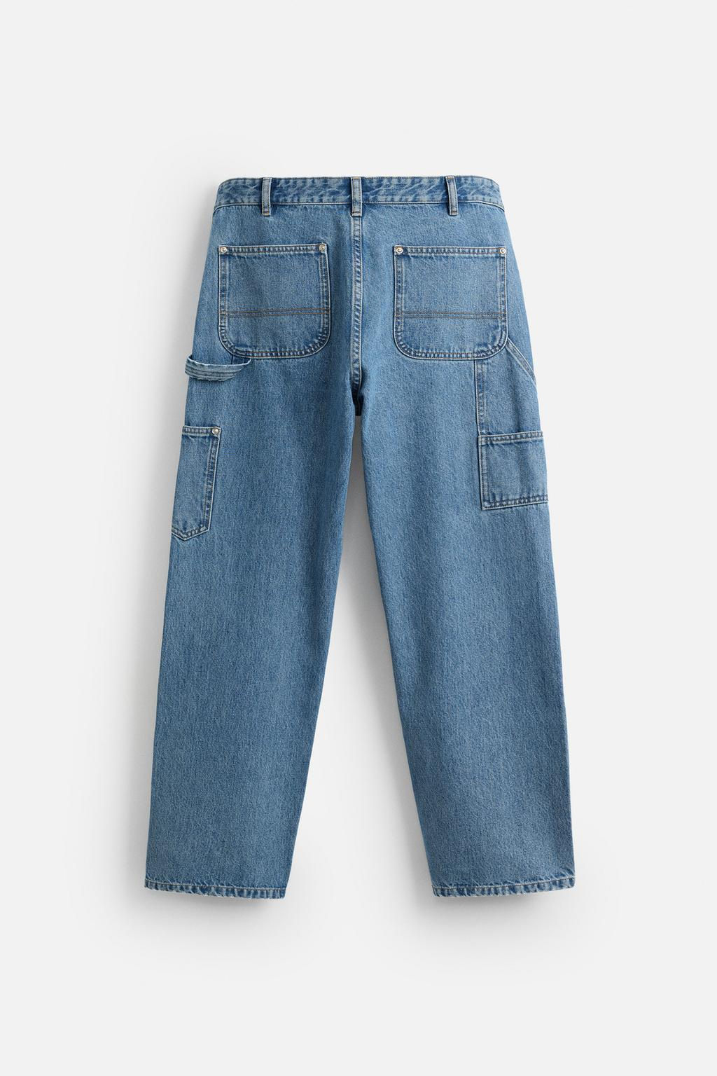 CARPENTER STRAIGHT-LEG JEANS - Zara фото 38