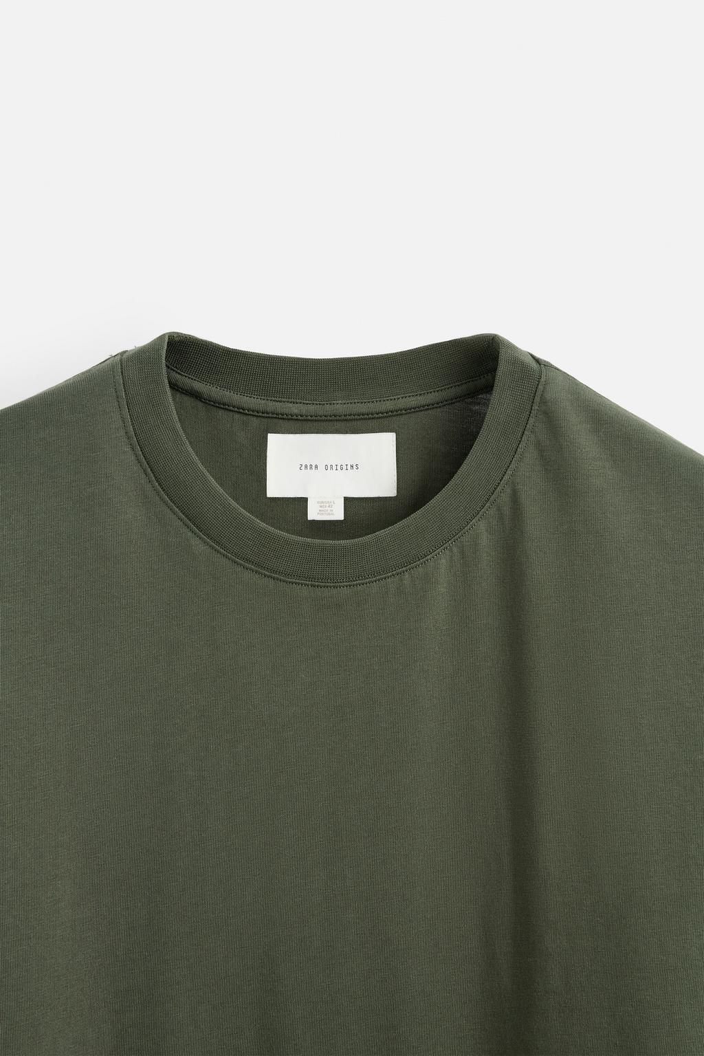 MEDIUM WEIGHT T-SHIRT - Zara фото 10
