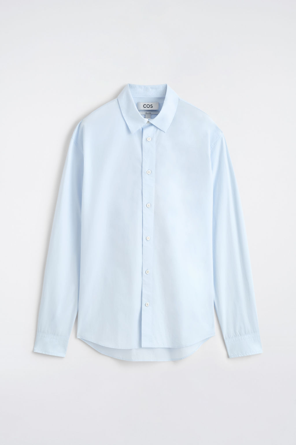 CAMISA DE POPEL?N DE ALGOD?N PIMA RELAXED FIT - H&m фото 5