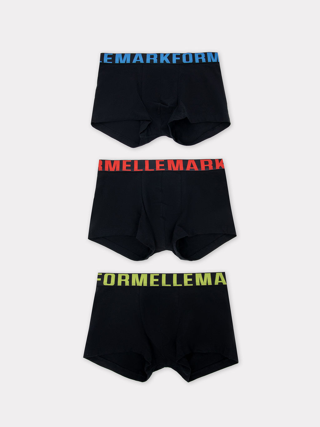 Трусы мужские боксеры мультипак (3 шт.) в черном цвете черный-3 411215-3 - Mark formelle фото 5