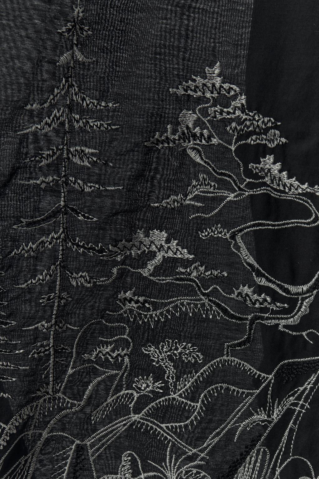 OVERSIZE SHIRT WITH BACK EMBROIDERY - Zara фото 6