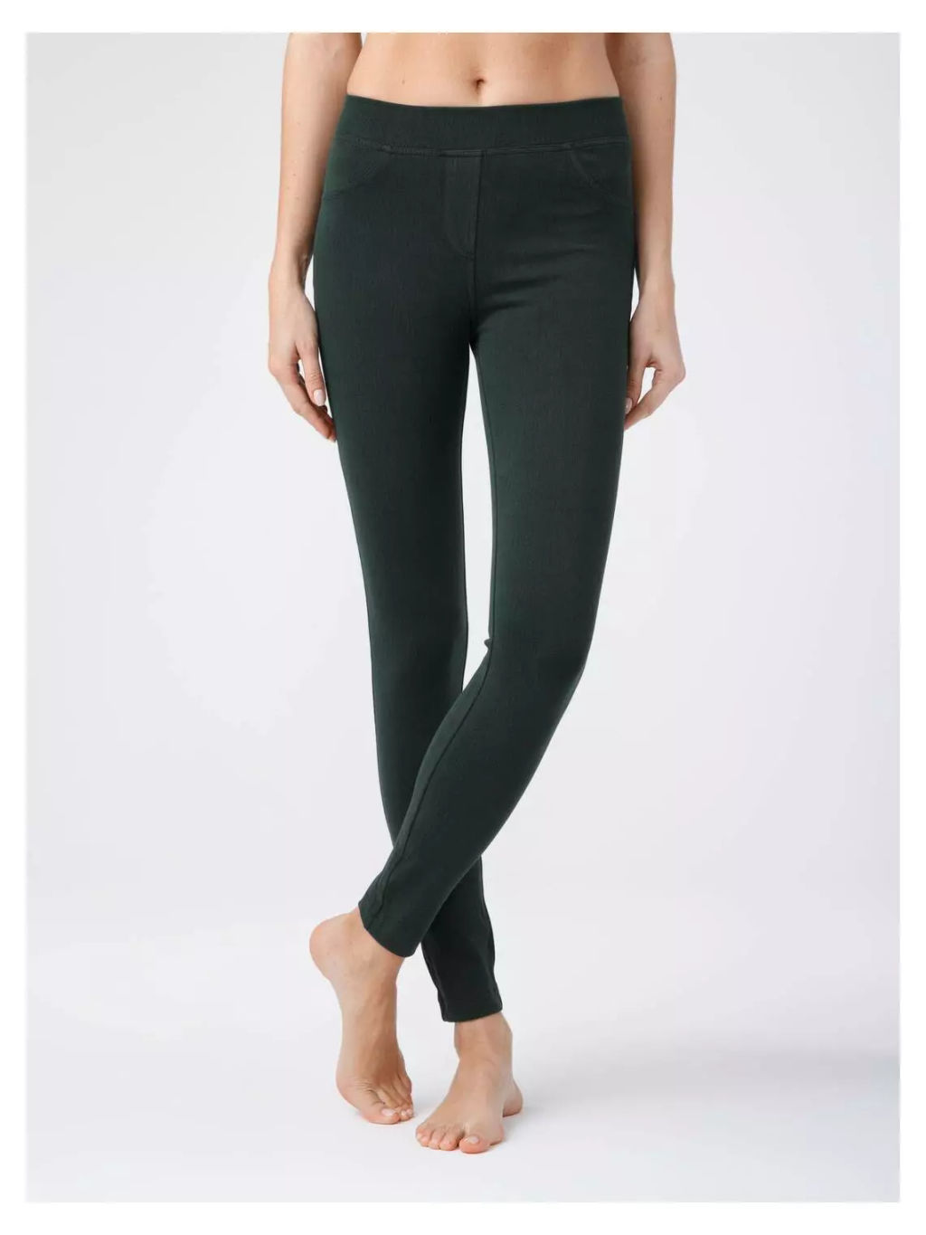 SCARLETT Леггинсы жен. (9/1) - green - Conte elegant фото 3