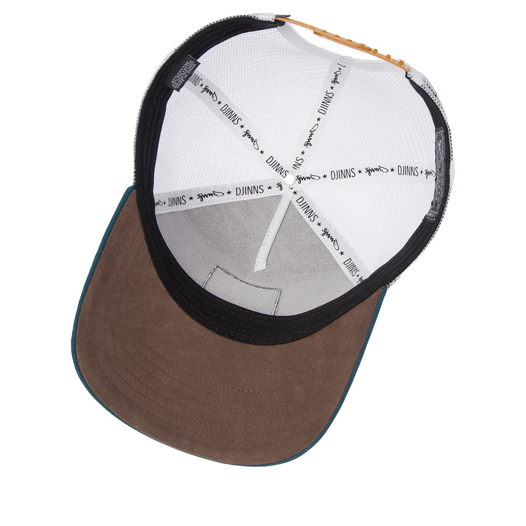 Бейсболка DJINNS арт. HFT Being Cheered (черный / темно-бирюзовый)  фото 2