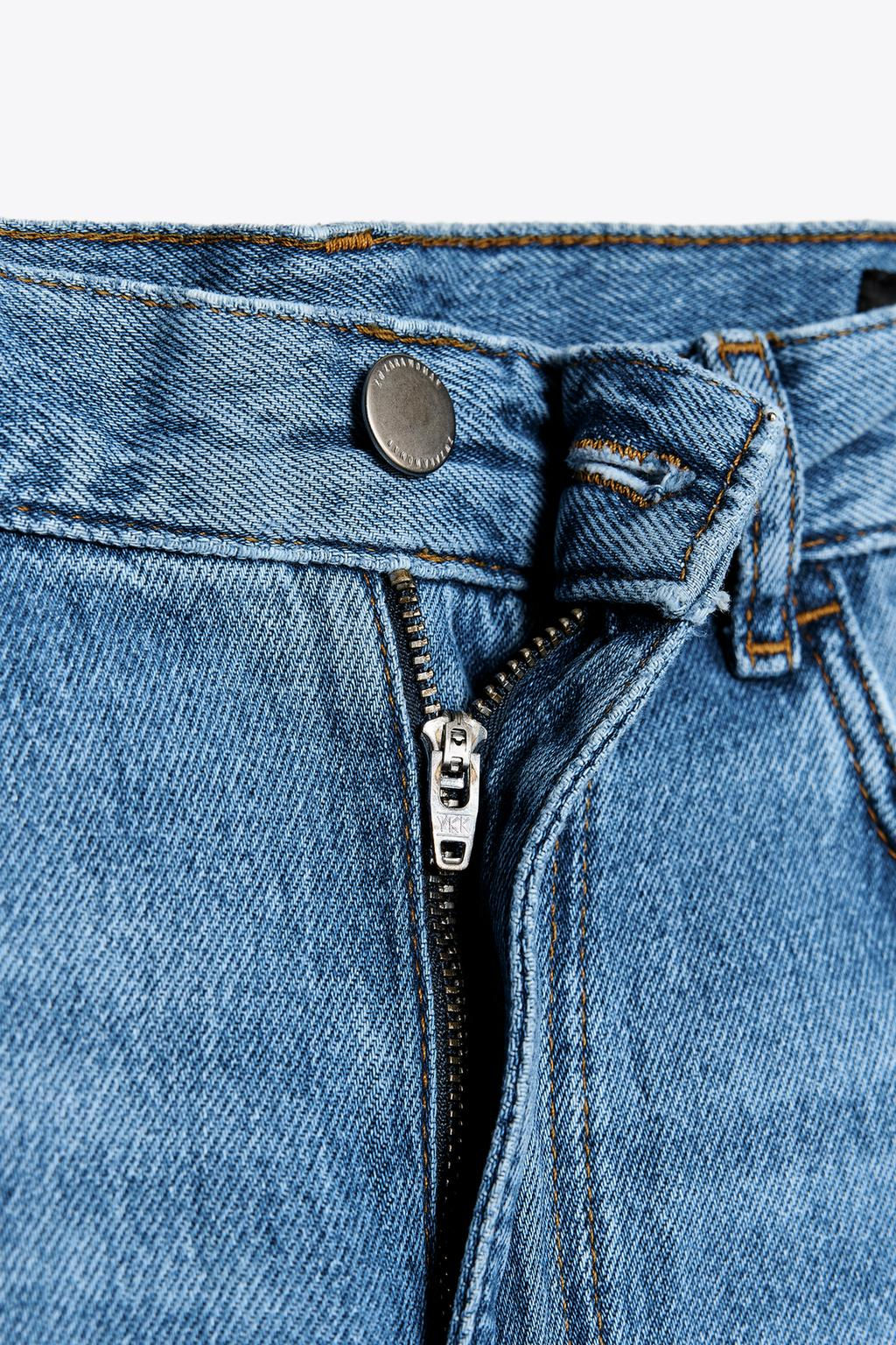 ZW COLLECTION HIGH-WAIST PALAZZO JEANS - Zara фото 17