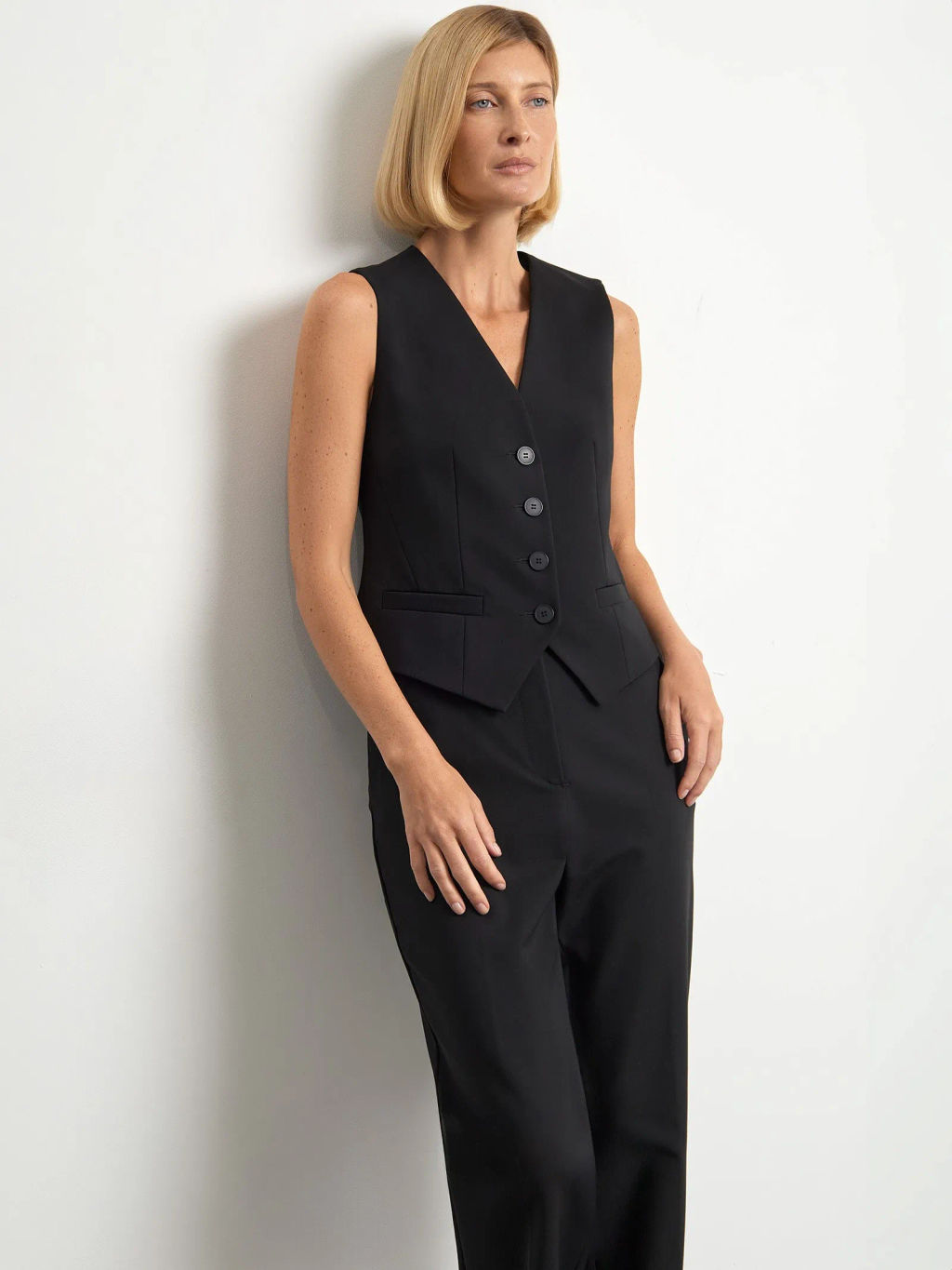 EMKA / Жилет приталенного кроя  фото 4