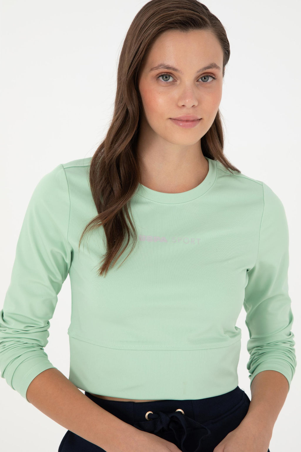 Женский ЗЕЛЕНЫЙ свитшот - U.s. polo assn фото 2