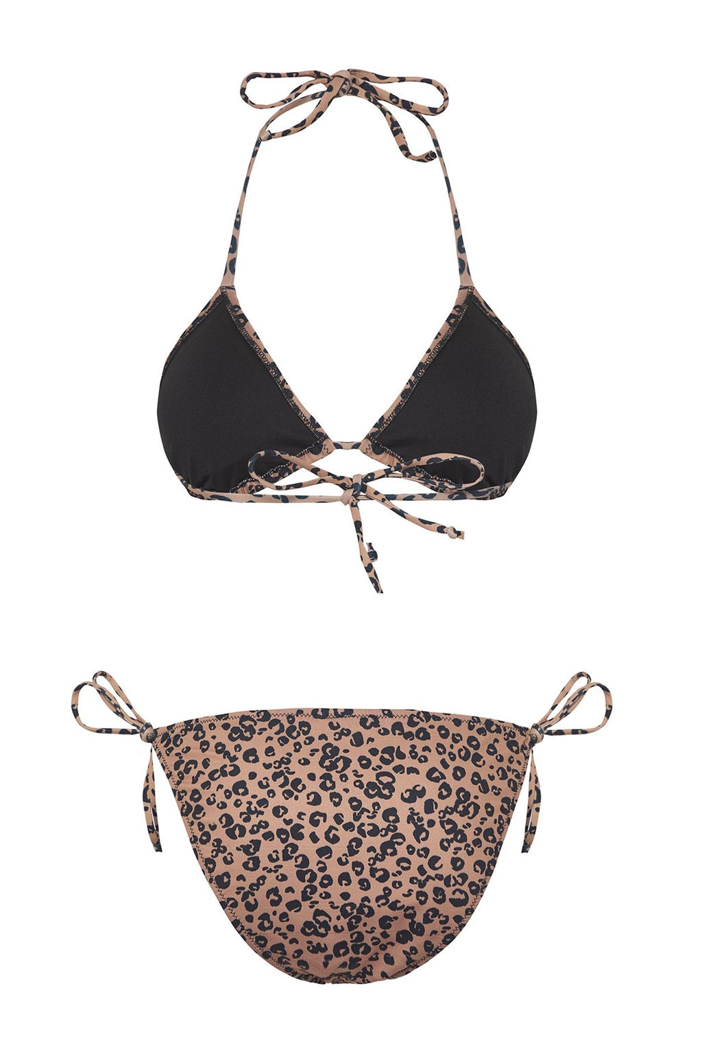 Trendyolmilla Leopar Desenli Ucgen Regular Bikini Tak?m? TBESS25BT00151  фото 6