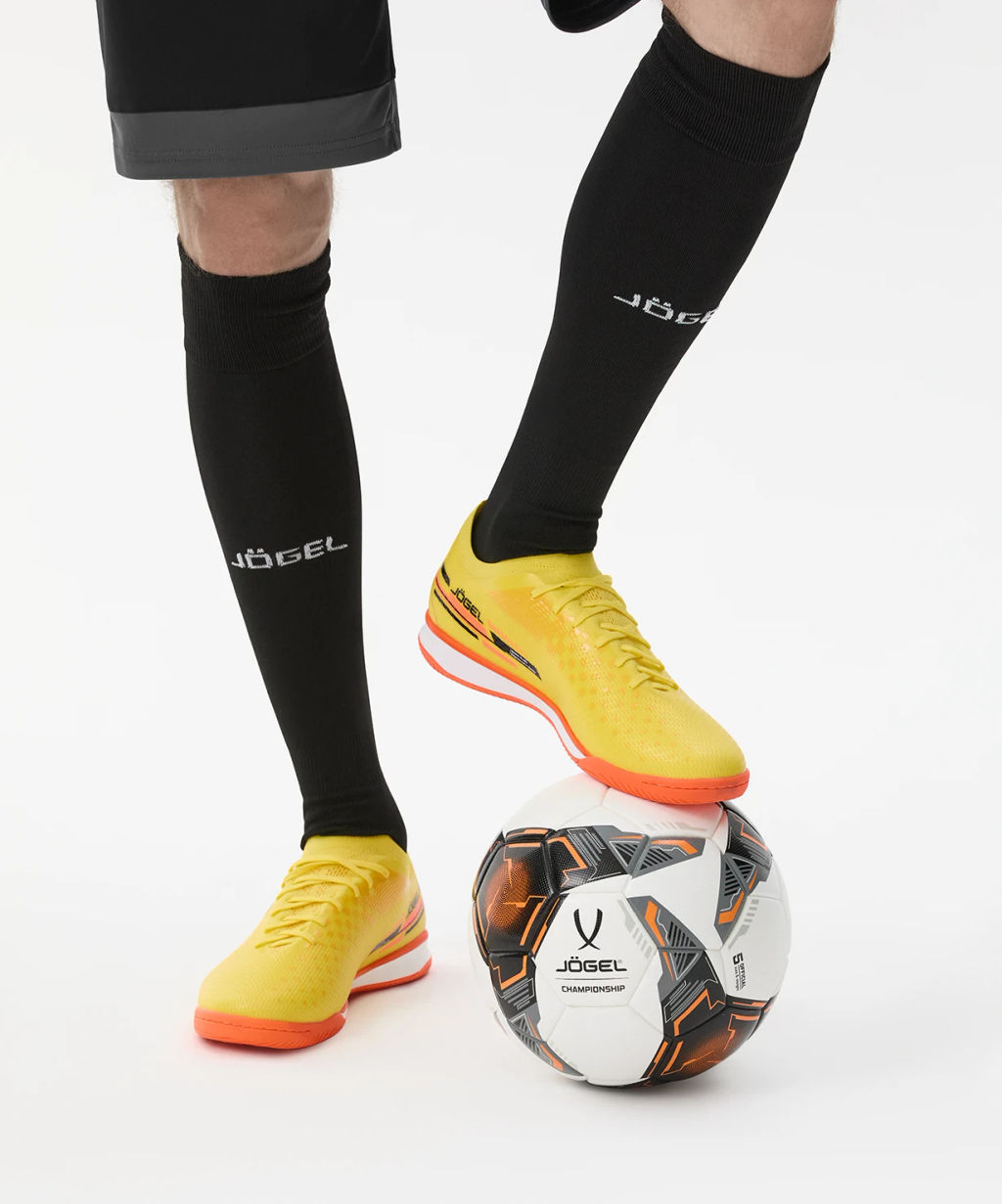 Бутсы зальные JOGEL Evofly IN PRO Yellow/orange  фото 9