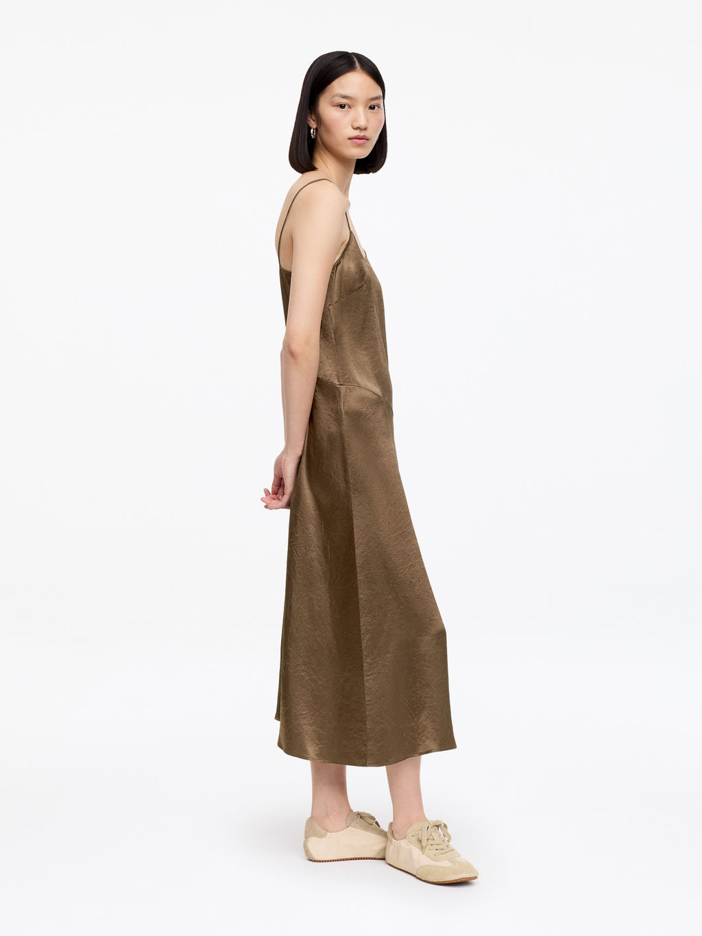 Vestido lencero de sat?n - H&m фото 5