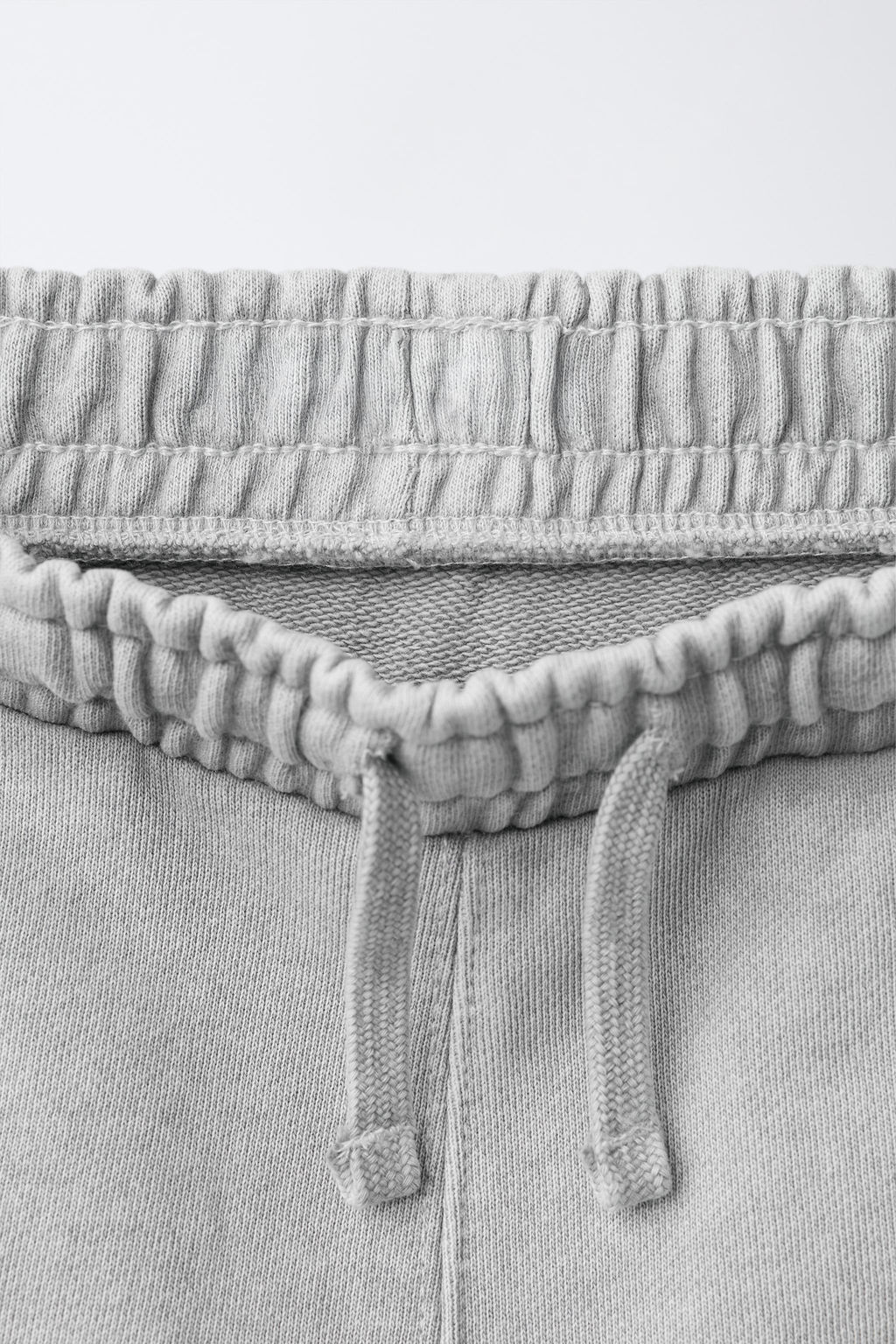 BARREL PLUSH TROUSERS WITH SLOGAN - Zara фото 3