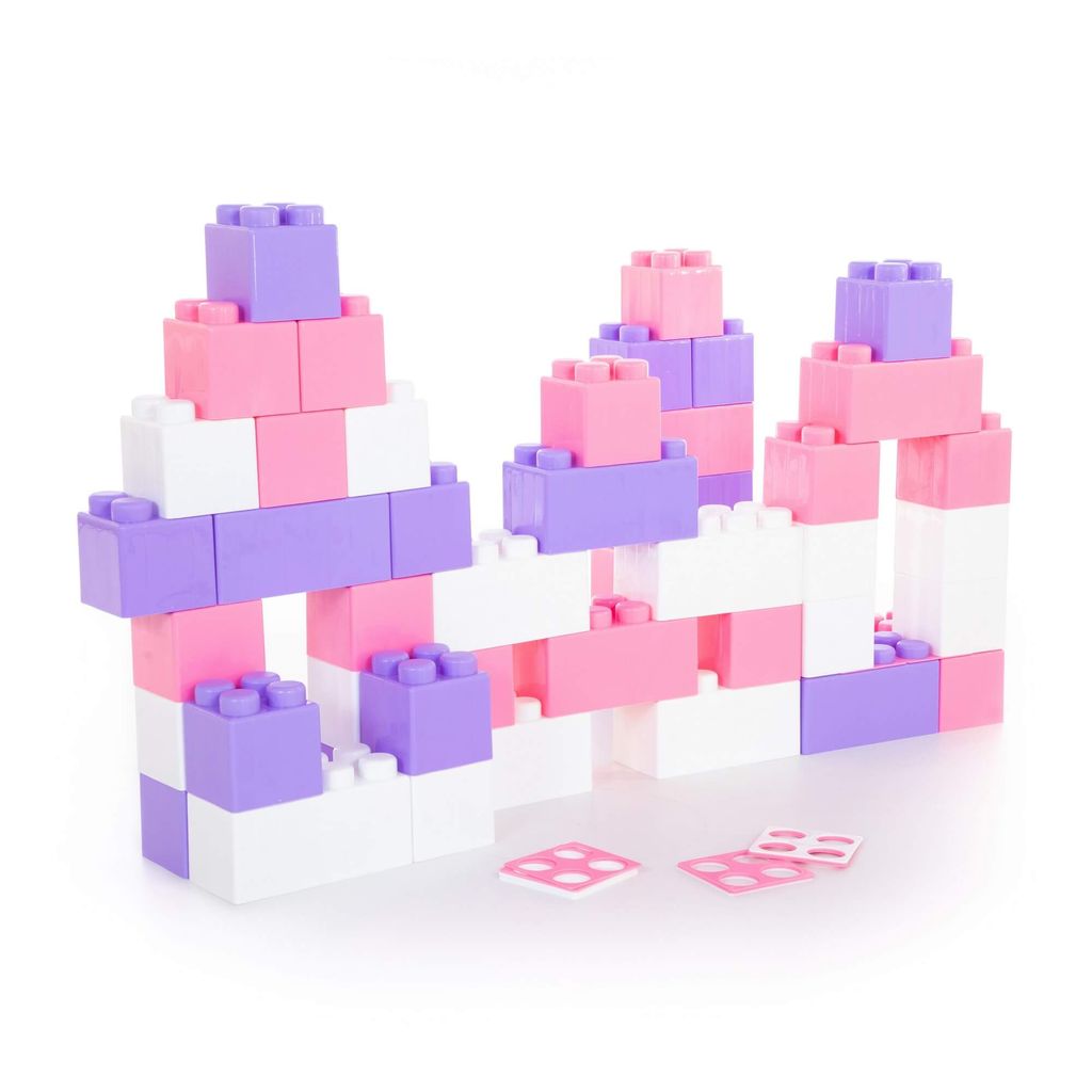 Конструктор строительный XXL, 45 элементов (v2) + соединитель (45 элементов) - Полесье фото 6