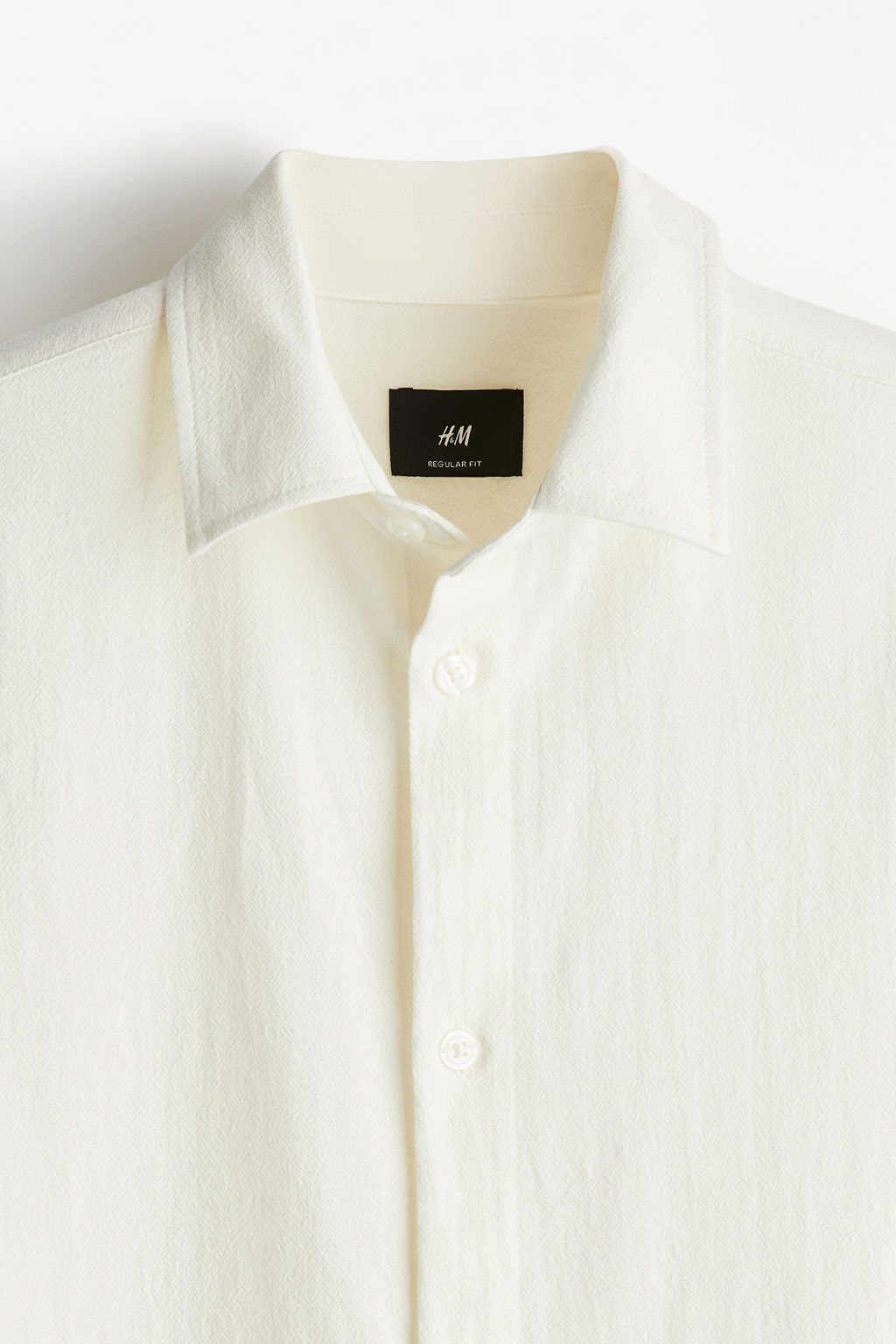Camisa texturizada Regular Fit - H&m фото 2