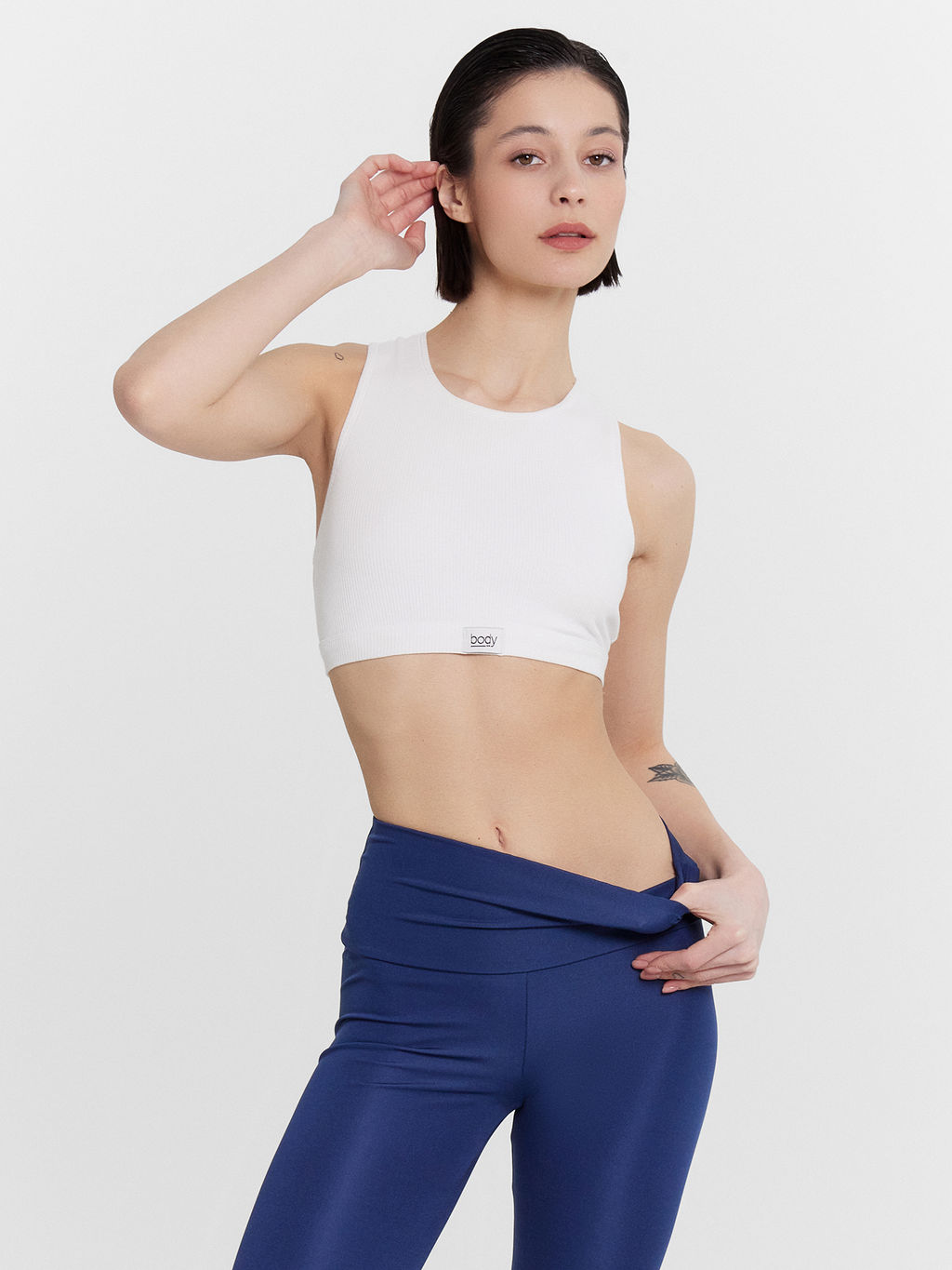 Легинсы женские синие синий 342281