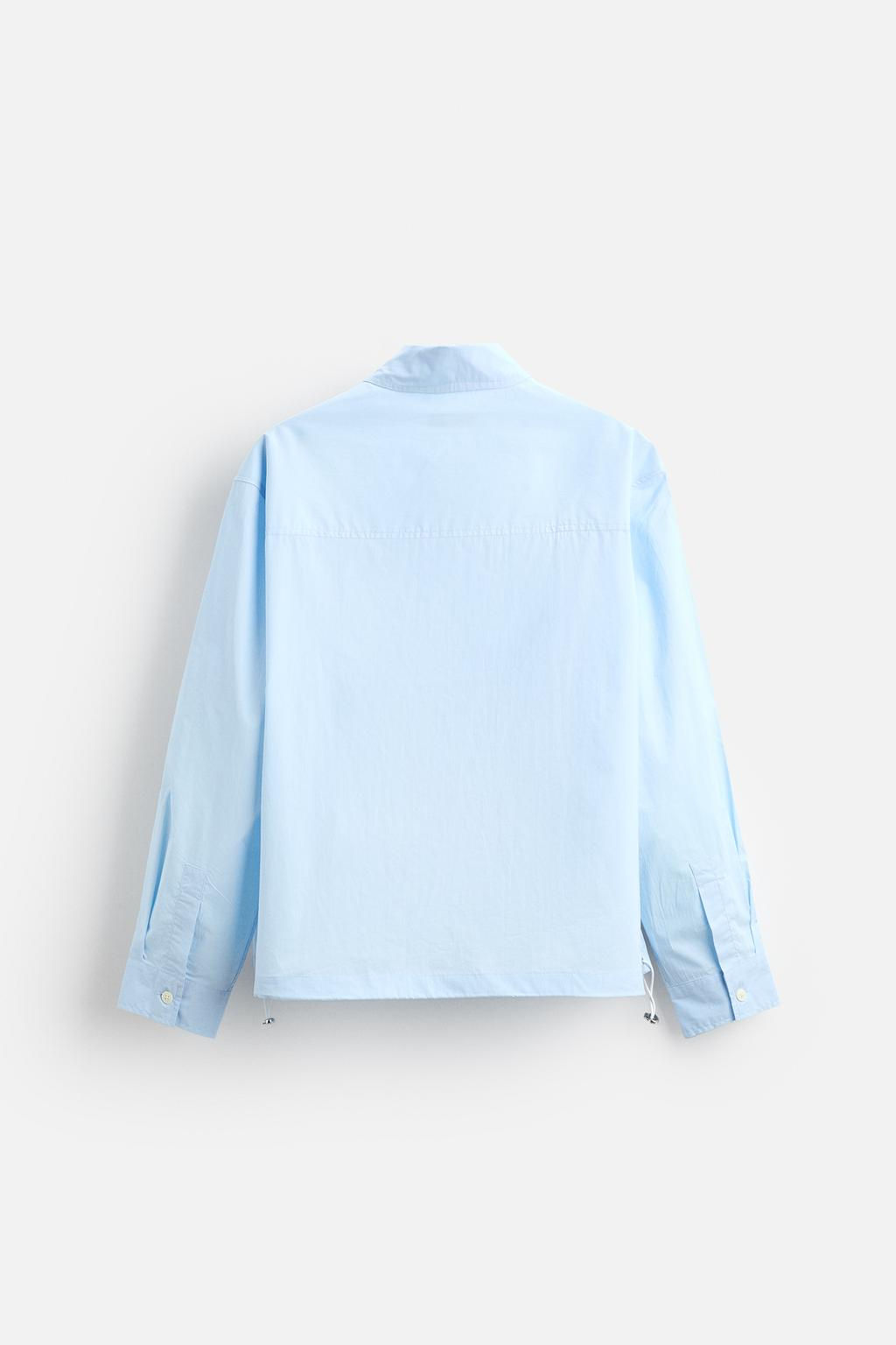 OVERSHIRT WITH POCKETS - Zara фото 7