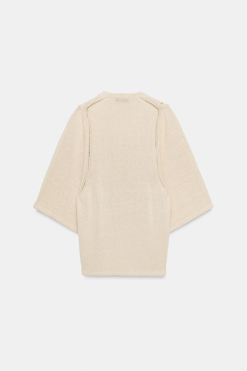 JERSEY OVERSIZE PUNTO / Crudo medio - Zara фото 7