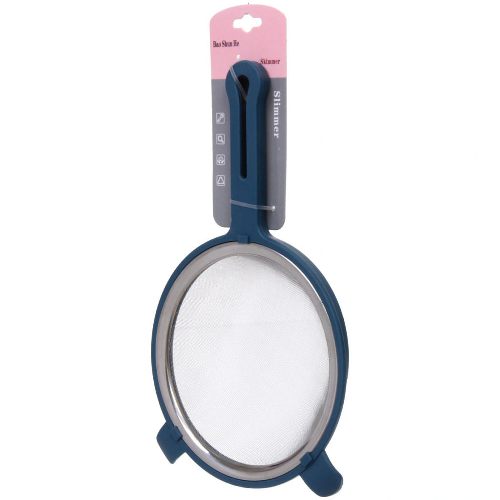 Цена за 4 шт. Сито металлическое в пластиковой оправе 16*25см