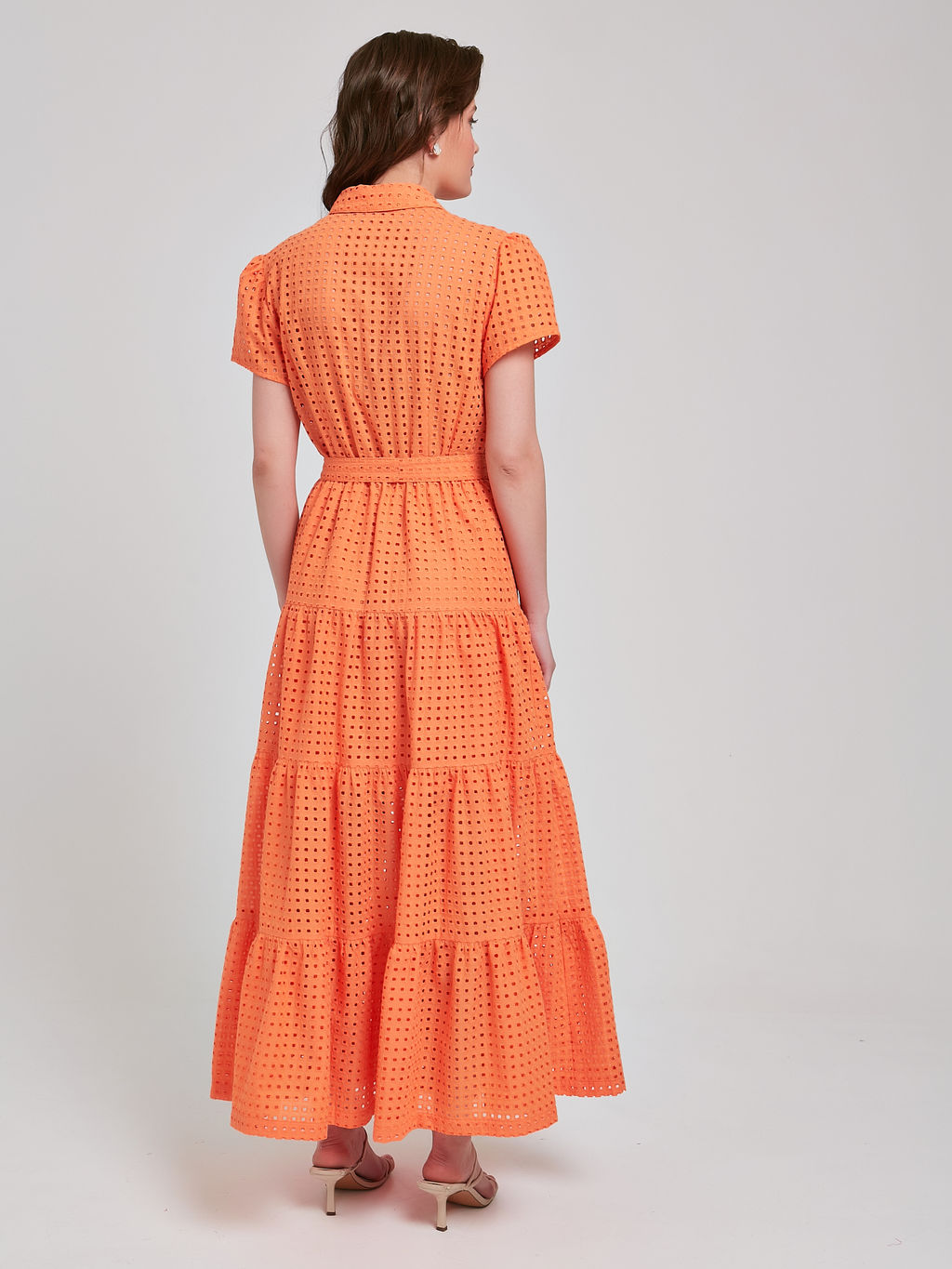 Платье макси из шитья - Stilla фото 5