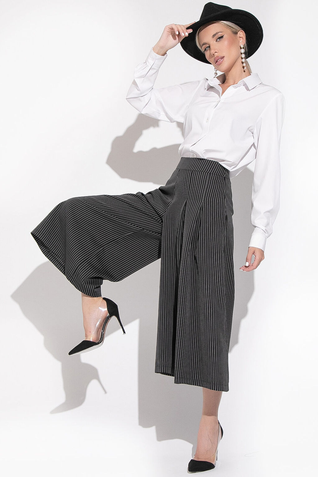 Кюлоты Особый случай (полоска/черная) - Эльза фото 3