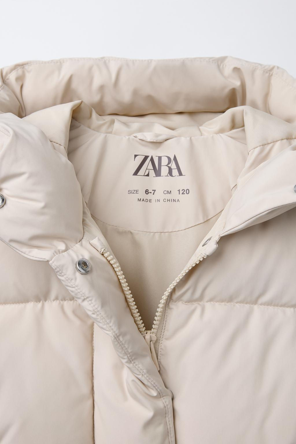 HOODED PADDED JACKET - Zara фото 8